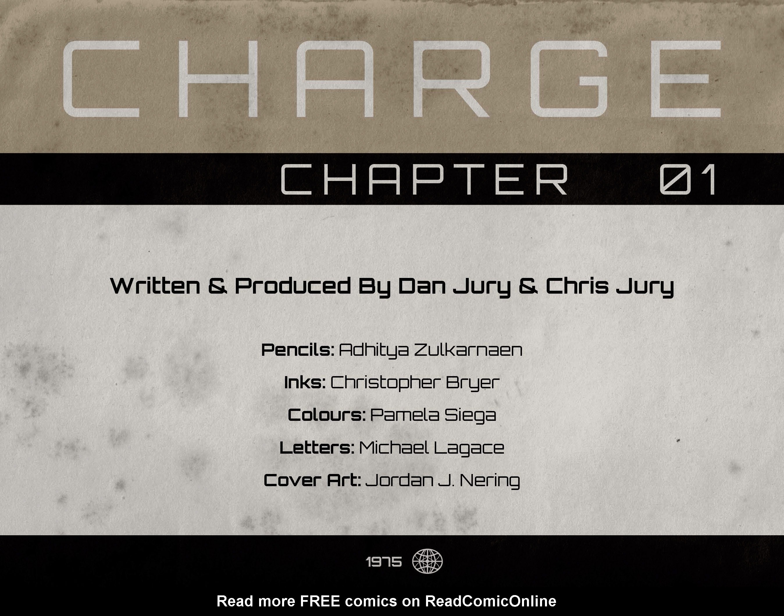 Read online CHARGE comic -  Issue #1 - 2