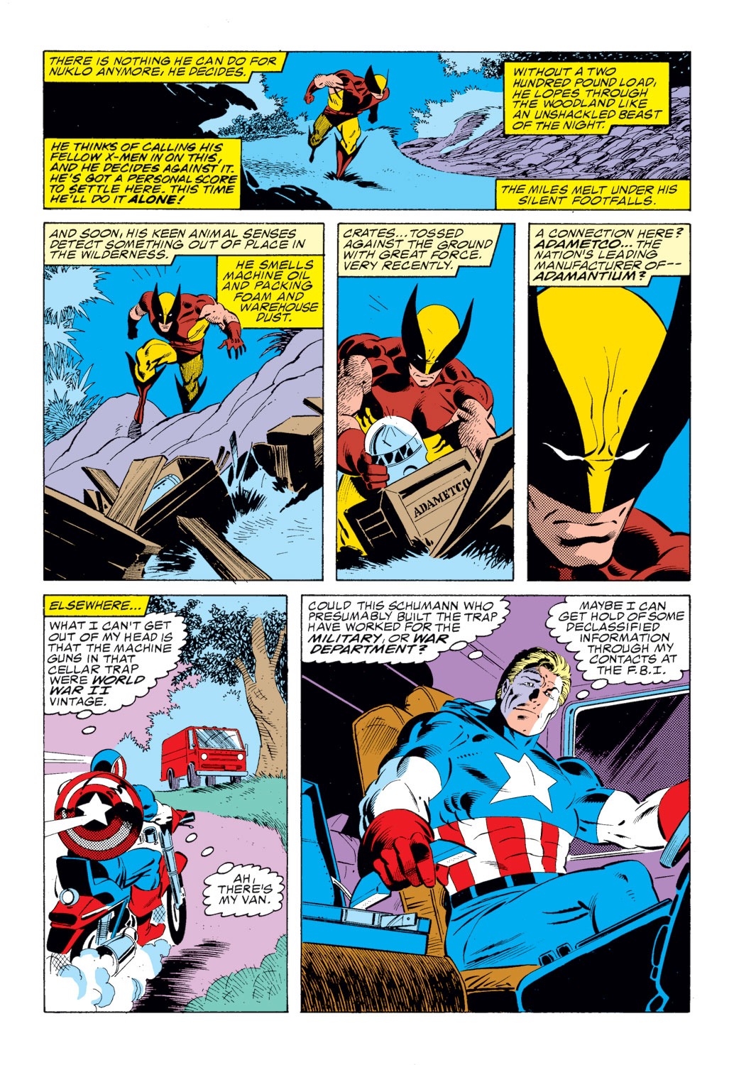Read online Captain America (1968) comic -  Issue # _Annual 8 - 19