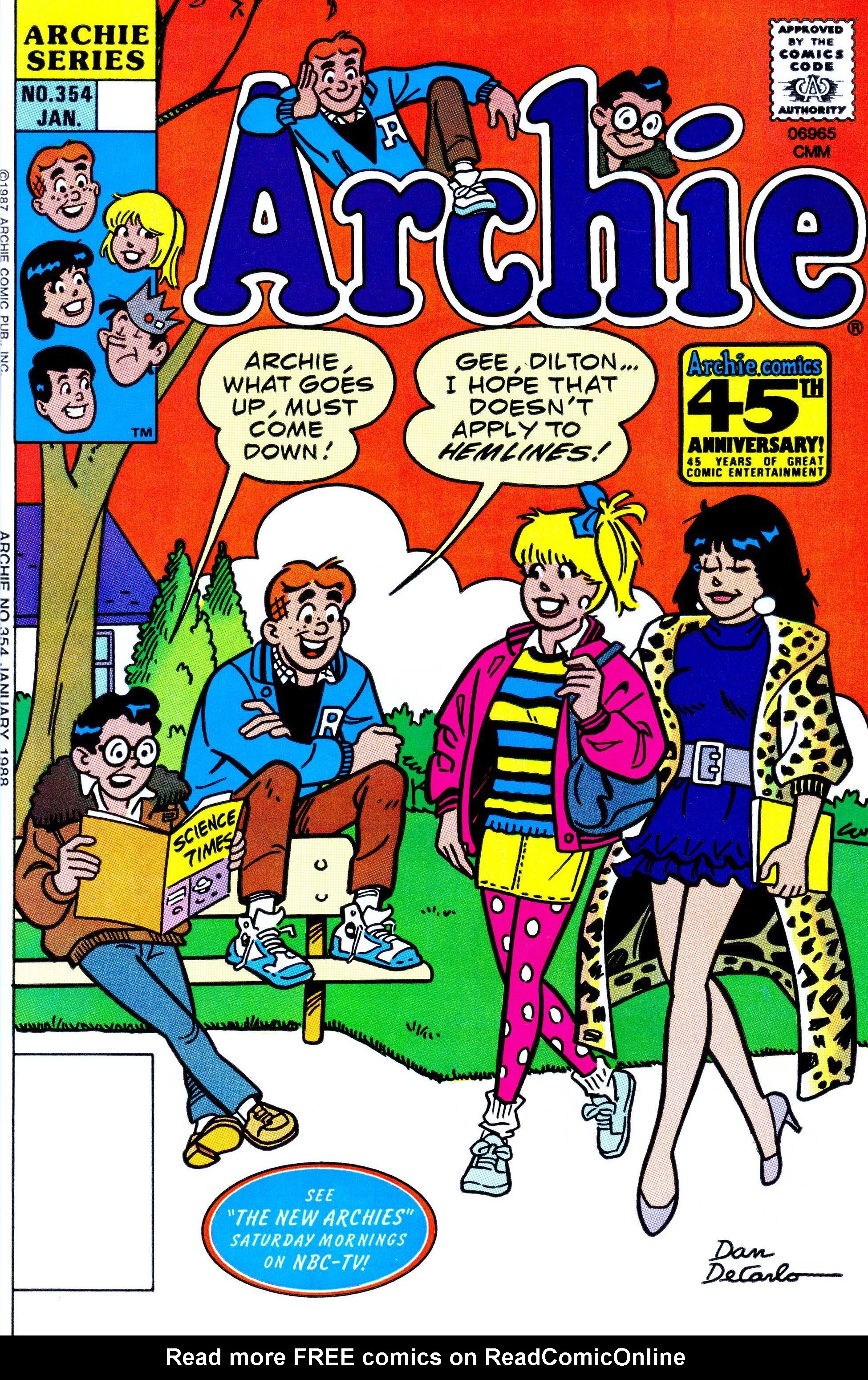 Read online Archie (1960) comic -  Issue #354 - 1