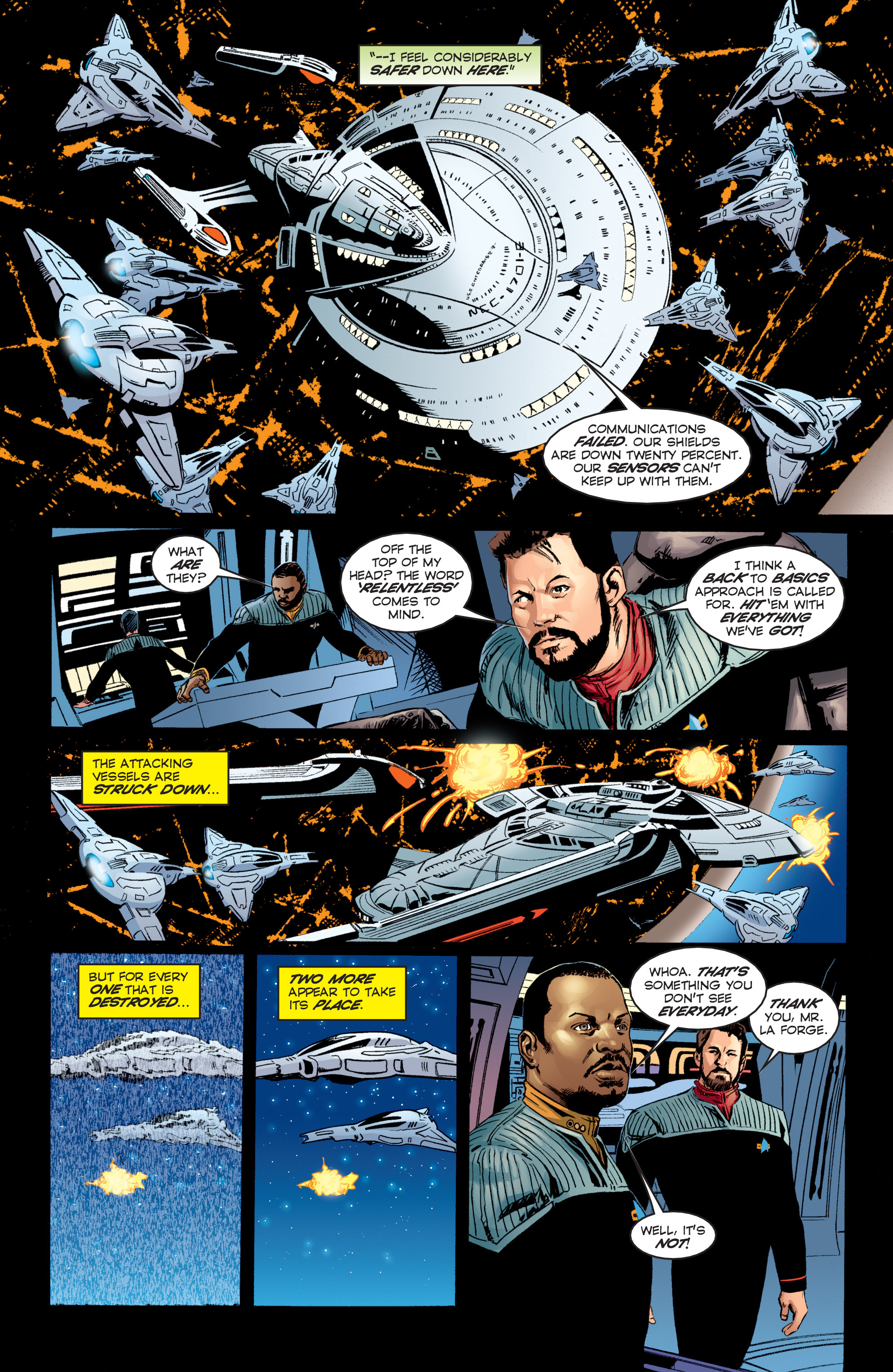 Read online Star Trek Classics comic -  Issue #2 - 142