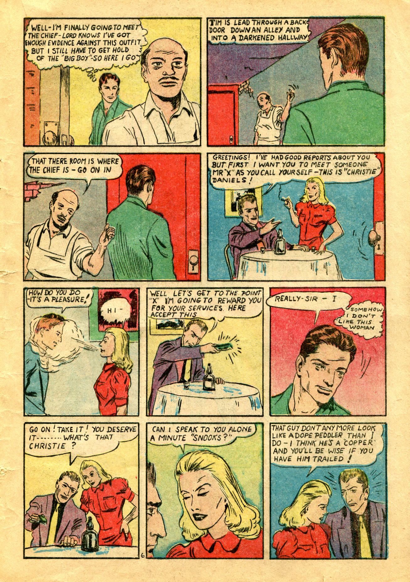 Read online Super Spy (1940) comic -  Issue #2 - 48