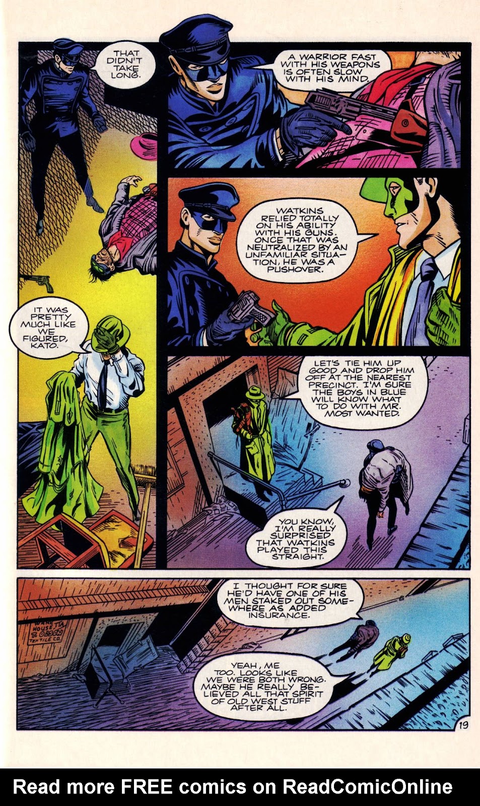 The Green Hornet (1991) issue 17 - Page 20