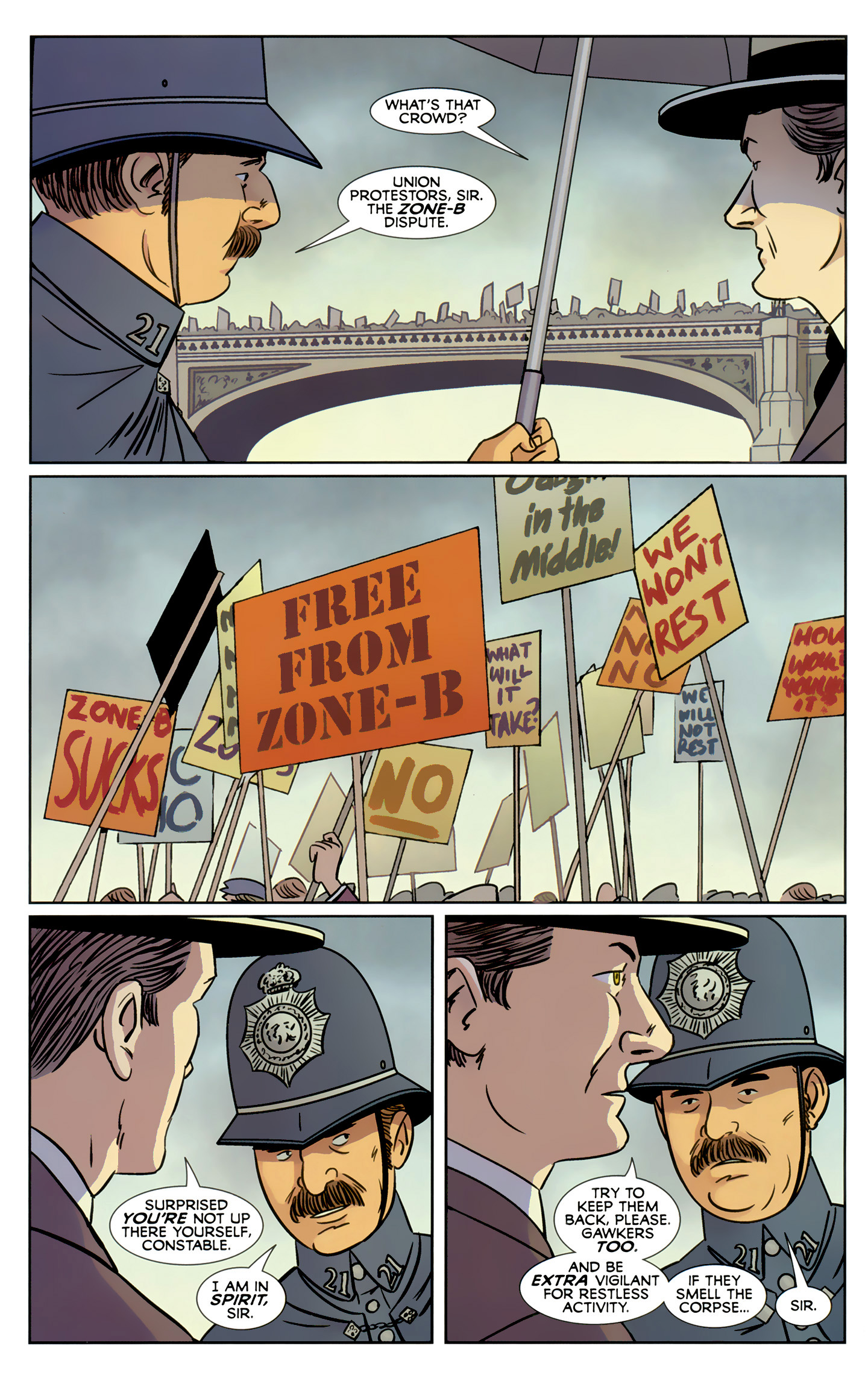 Read online The New Deadwardians comic -  Issue #1 - 19