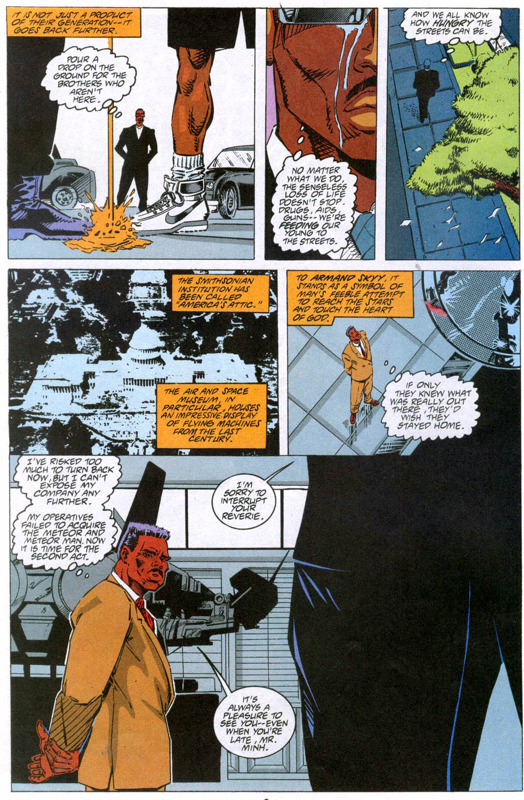 Read online Meteor Man comic -  Issue #3 - 6