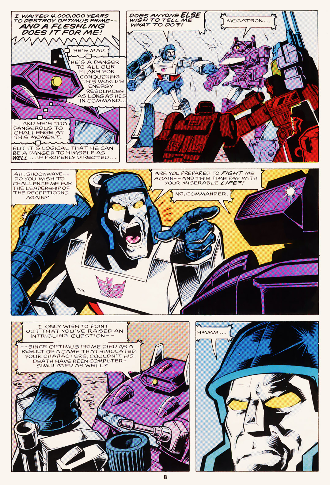 Read online The Transformers (UK) comic -  Issue #107 - 8
