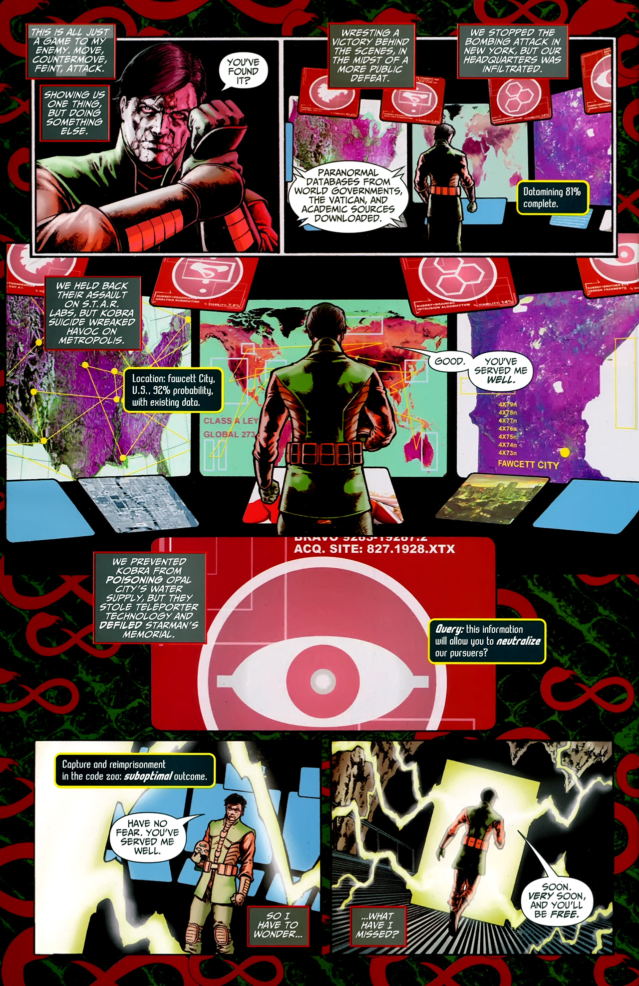 Read online JSA vs. Kobra comic -  Issue #4 - 6