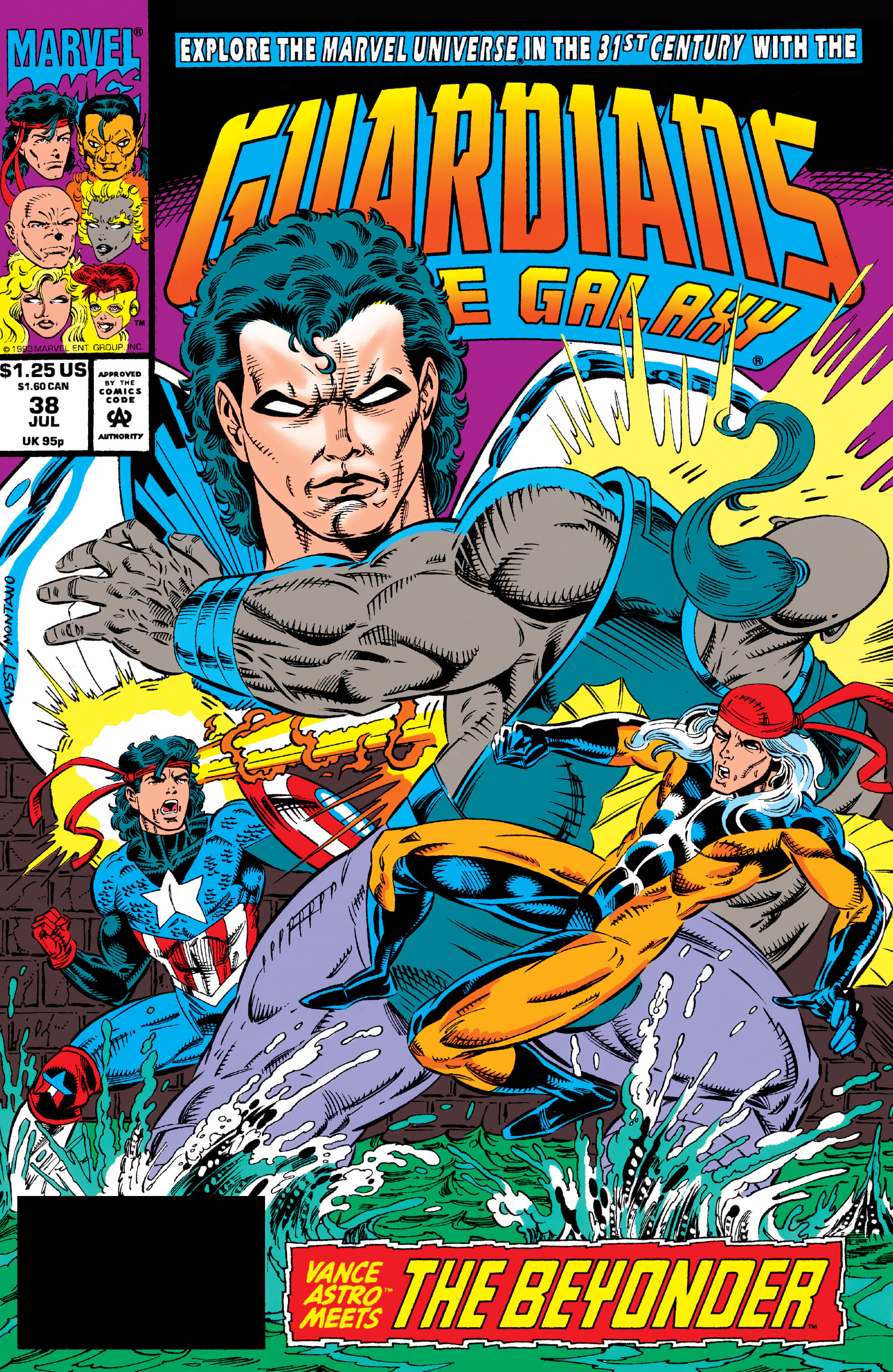 Read online Guardians of the Galaxy (1990) comic -  Issue # _TPB In The Year 3000 1 (Part 2) - 88
