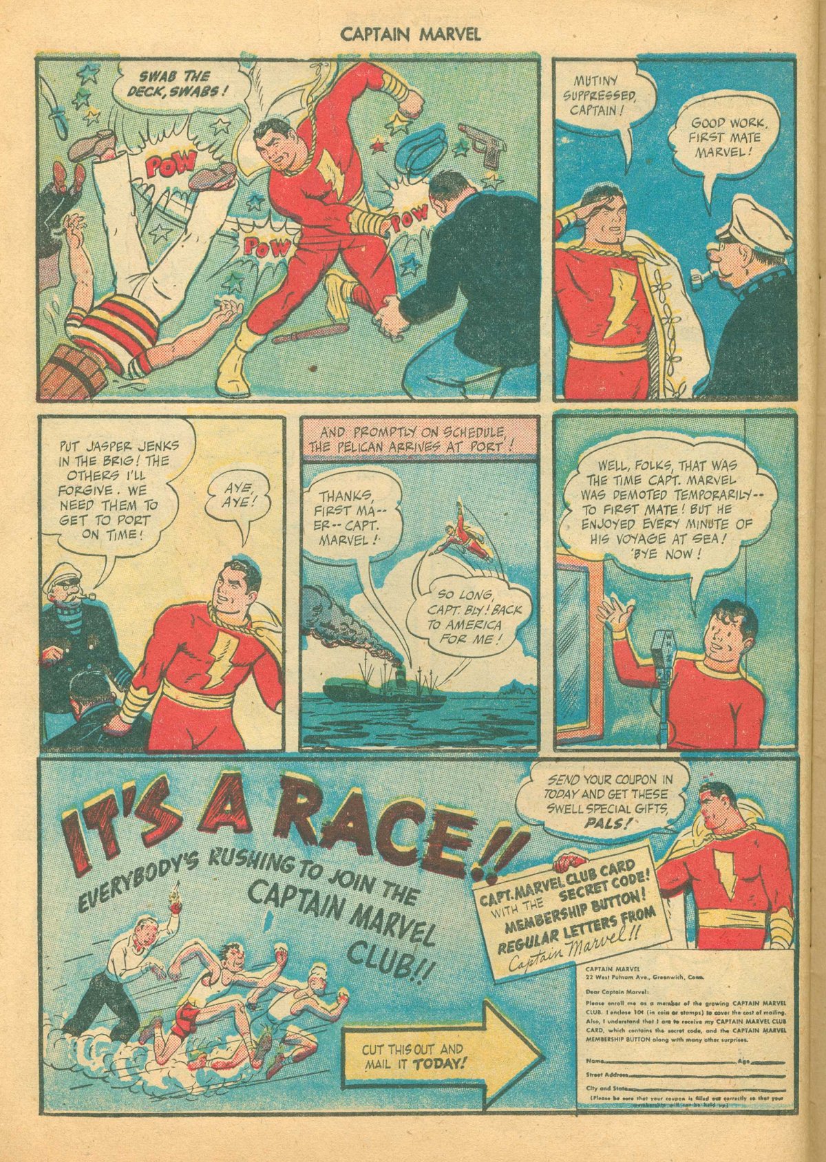 Read online Captain Marvel Adventures comic -  Issue #49 - 10