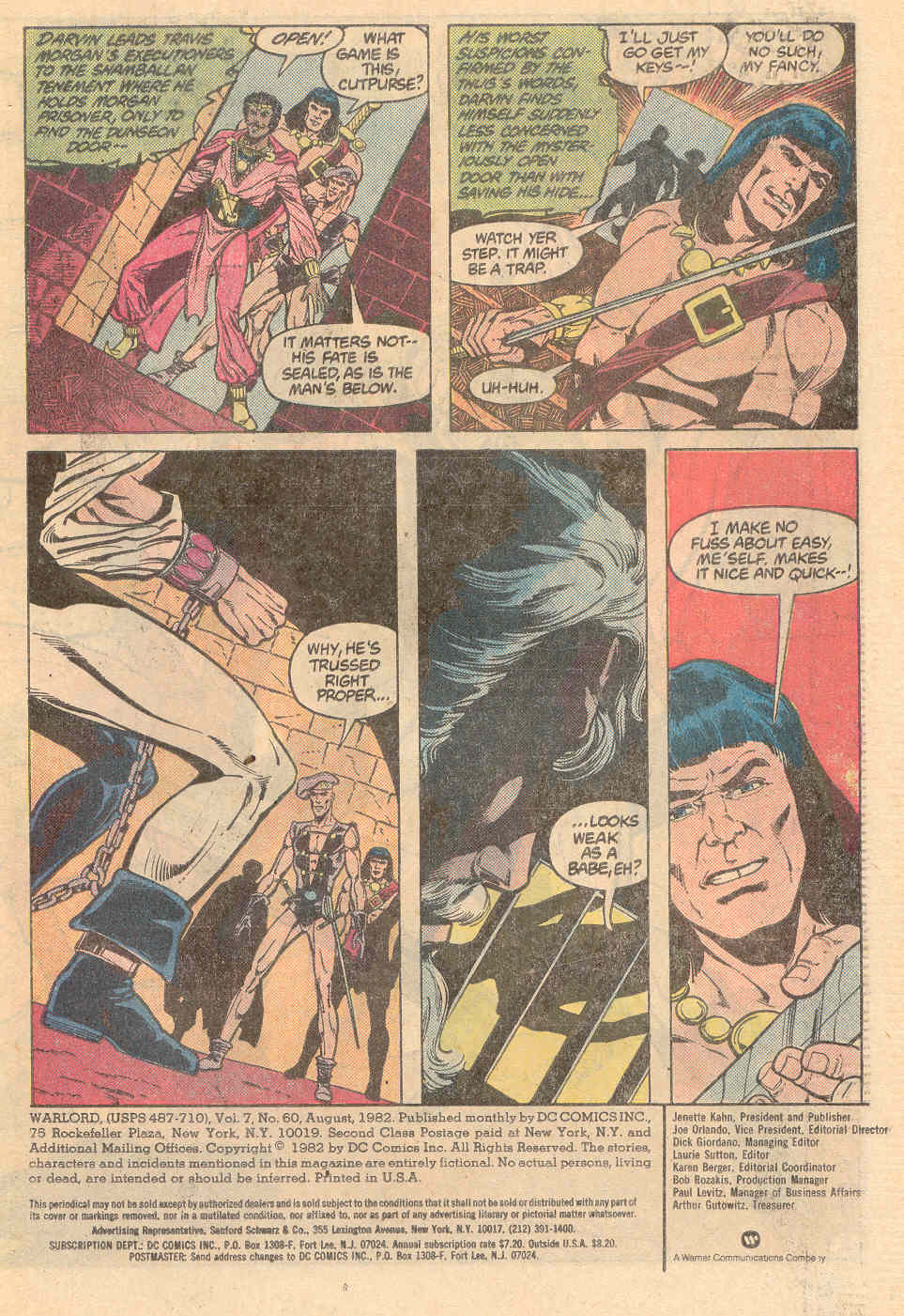 Read online Warlord (1976) comic -  Issue #60 - 2