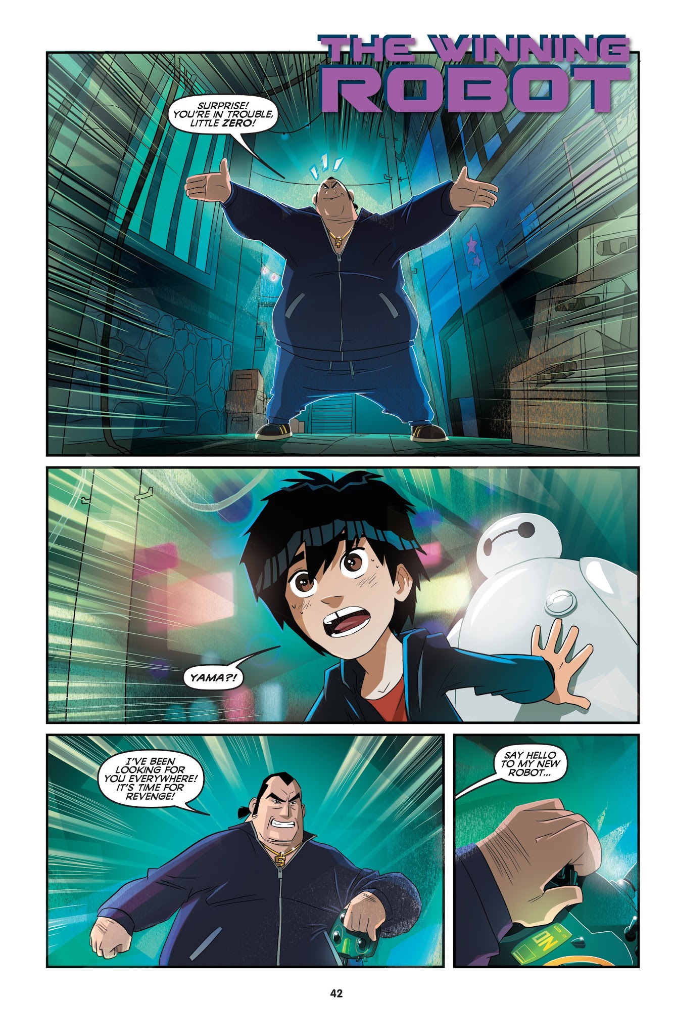 Read online Disney Big Hero 6: Heroes of San Fransokyo comic -  Issue # Full - 42