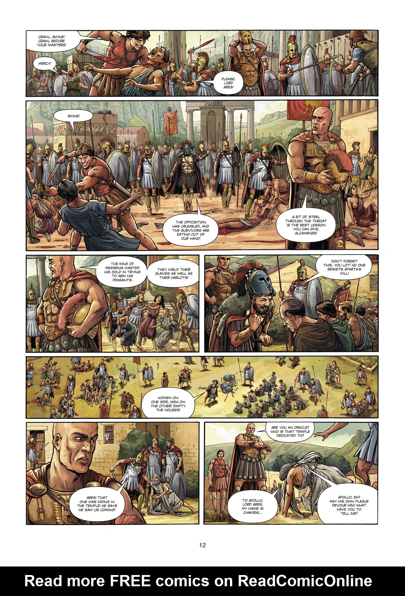 Read online Oracle comic -  Issue #9 - 12