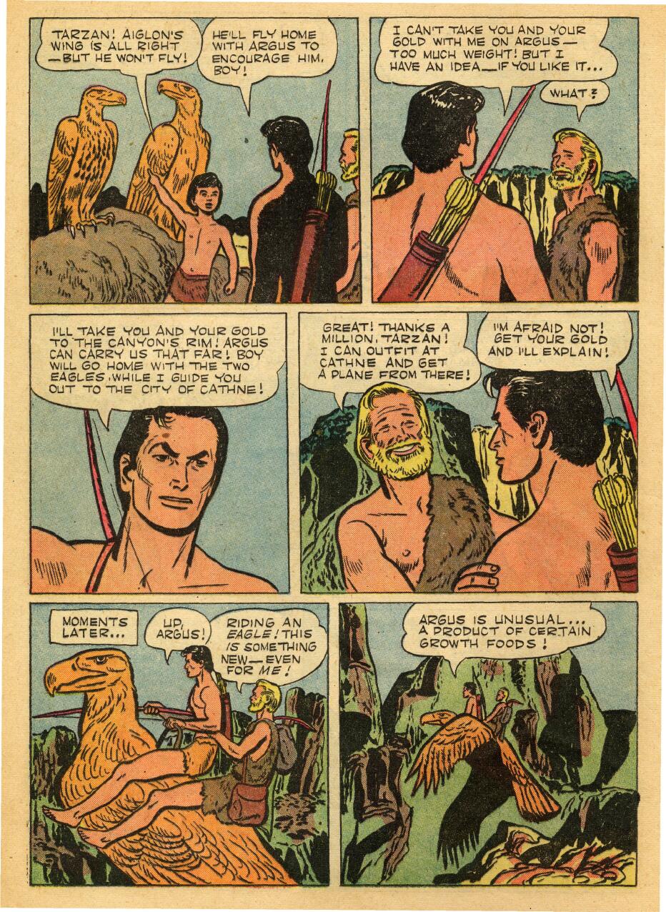 Read online Tarzan (1948) comic -  Issue #63 - 12