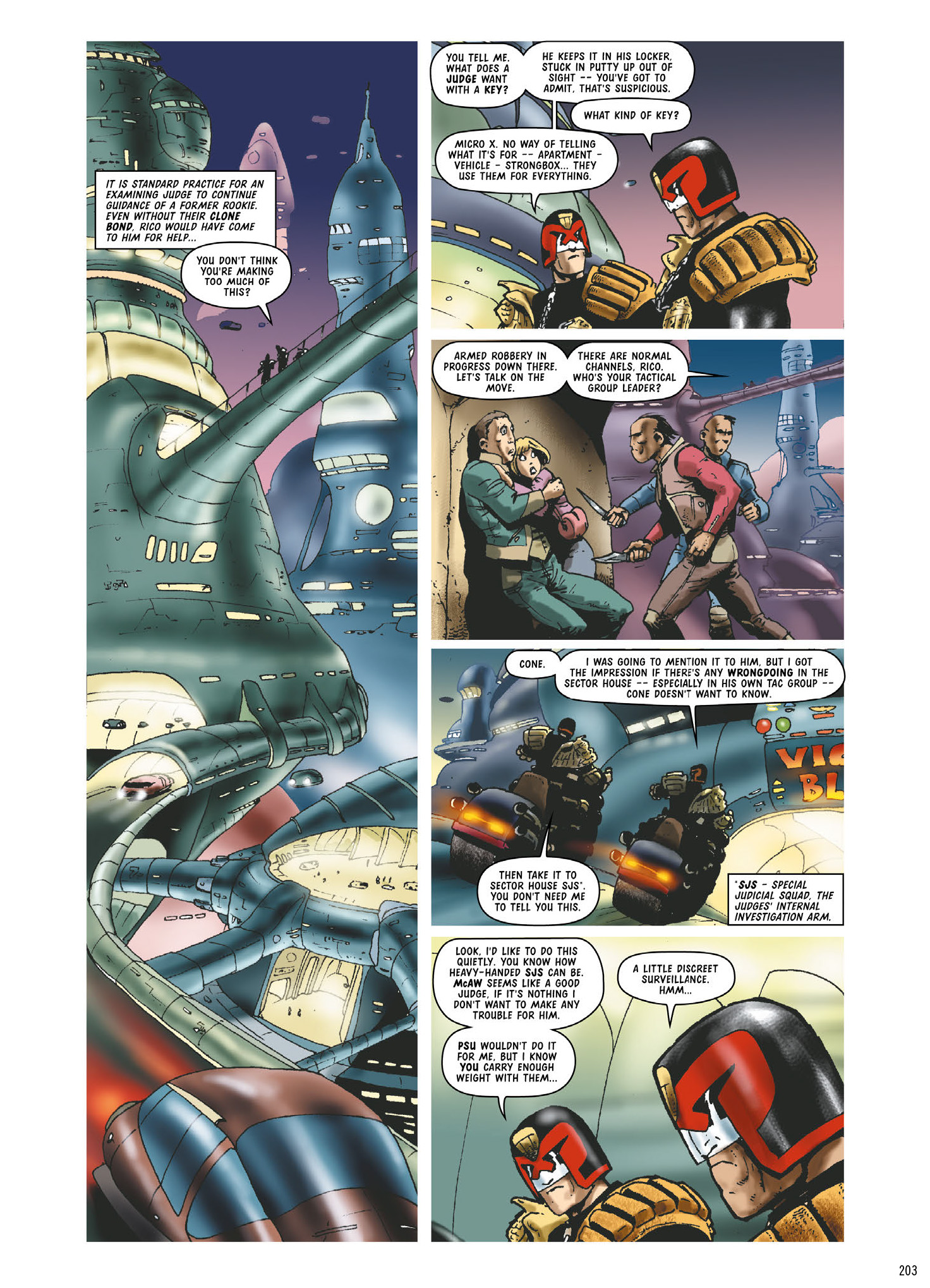 Read online Judge Dredd: The Complete Case Files comic -  Issue # TPB 32 (Part 3) - 6