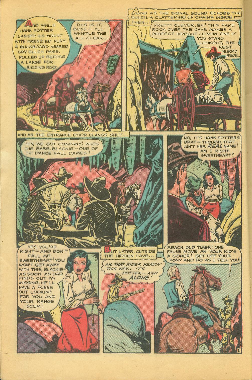 Read online Cowgirl Romances (1950) comic -  Issue #2 - 13