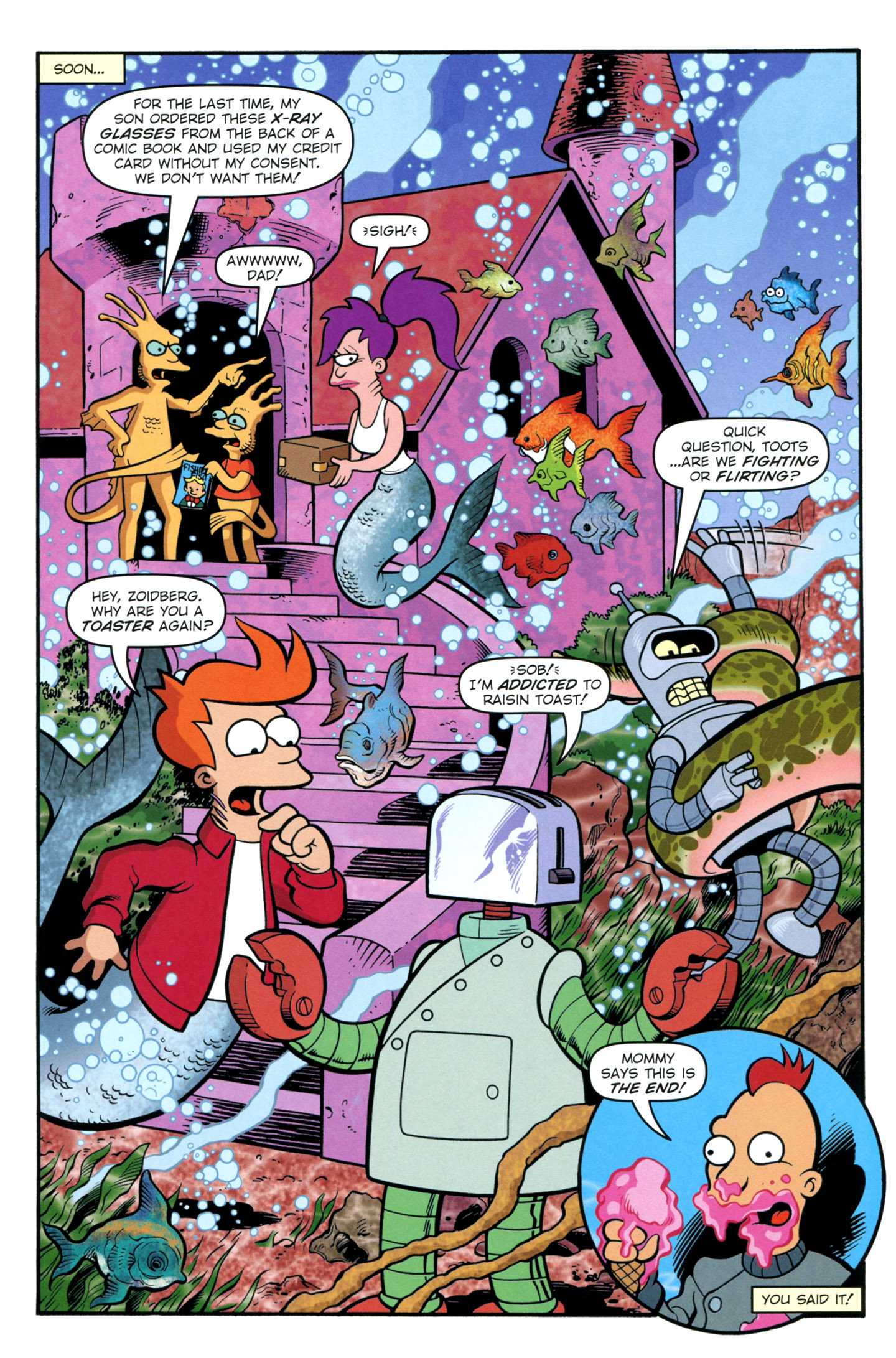 Read online Futurama Comics comic -  Issue #63 - 23