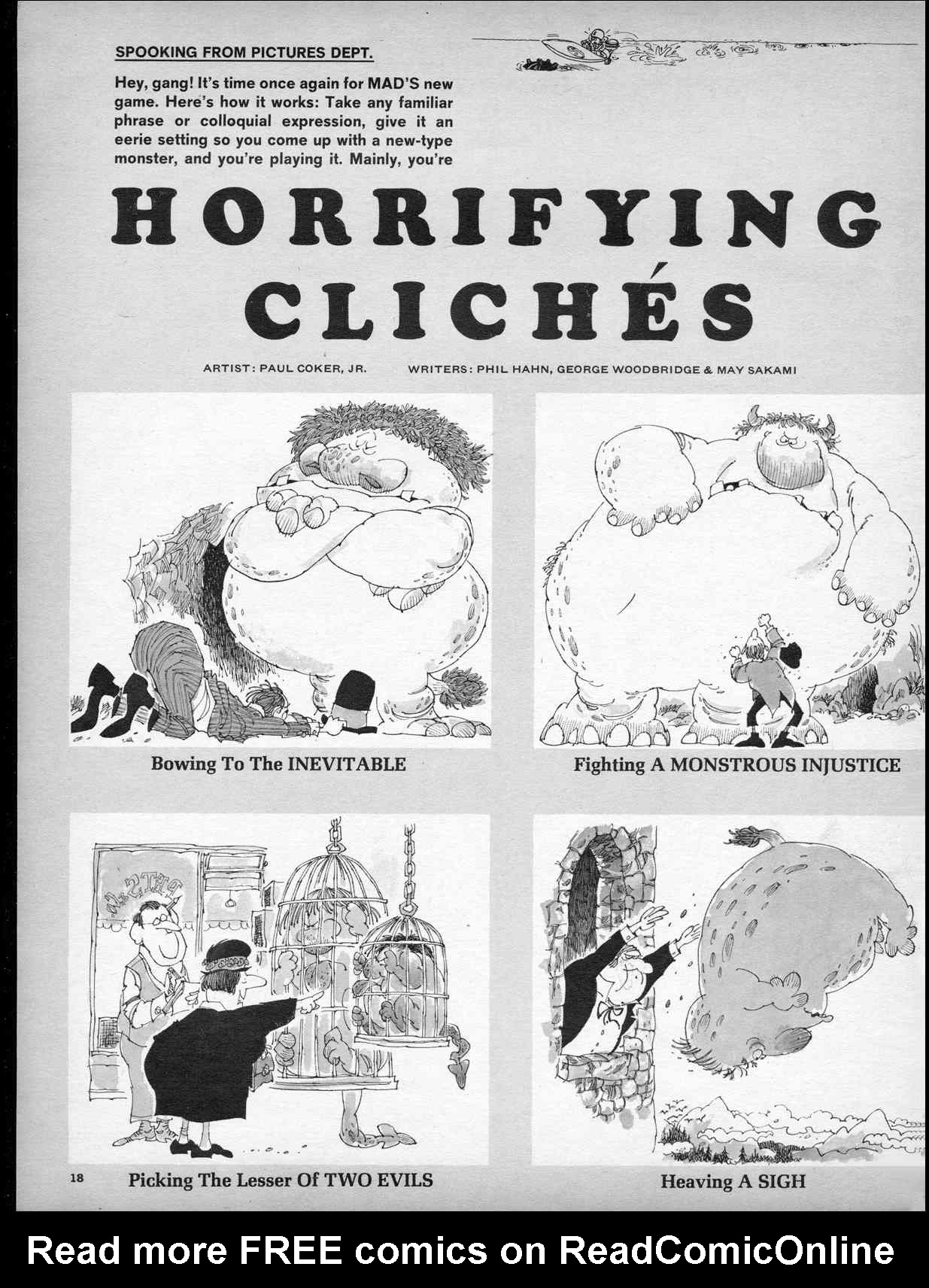 Read online MAD comic -  Issue #113 - 20