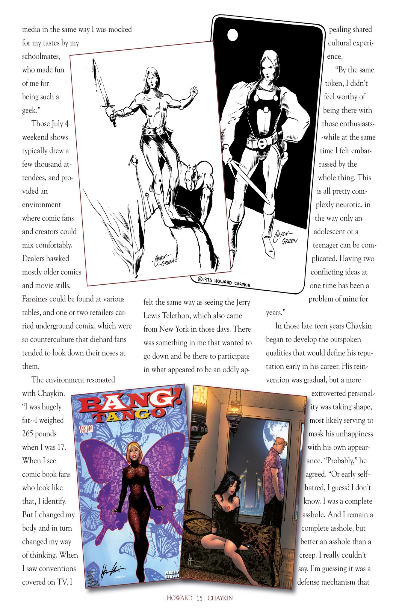 Read online The Art of Howard Chaykin comic -  Issue # TPB (Part 1) - 16
