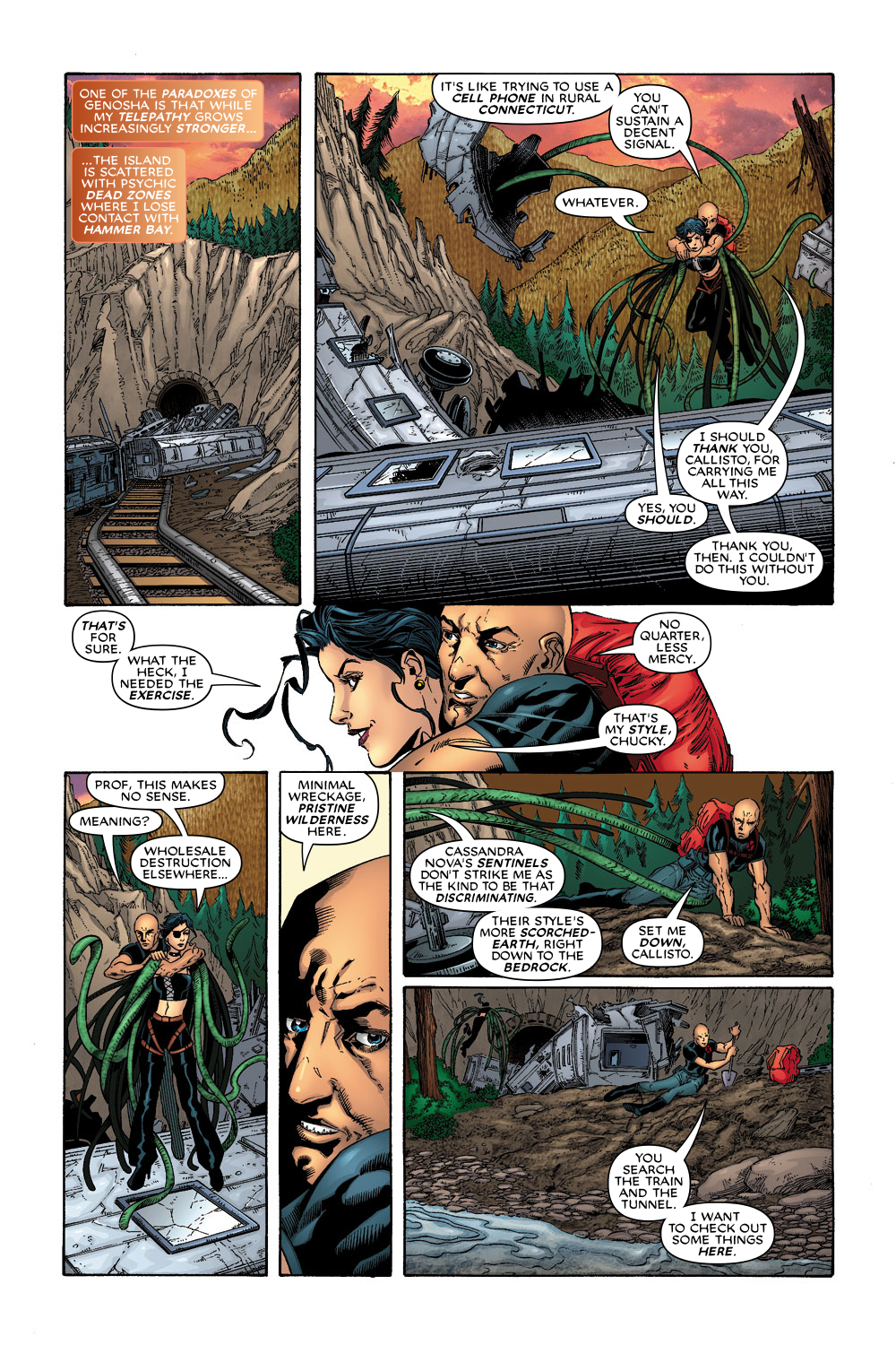 Read online Excalibur (2004) comic -  Issue #9 - 19