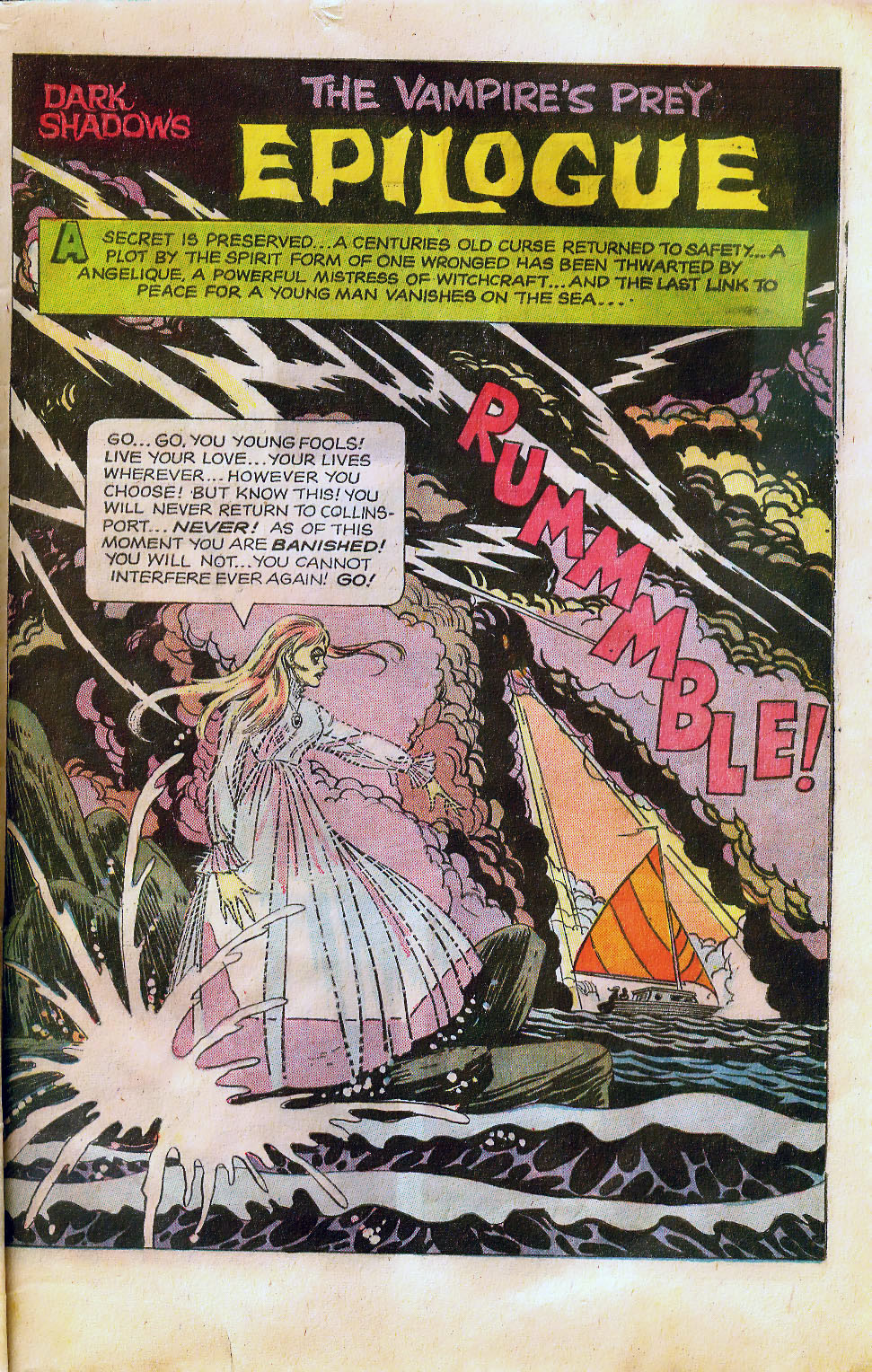Read online Dark Shadows (1969) comic -  Issue #1 - 29