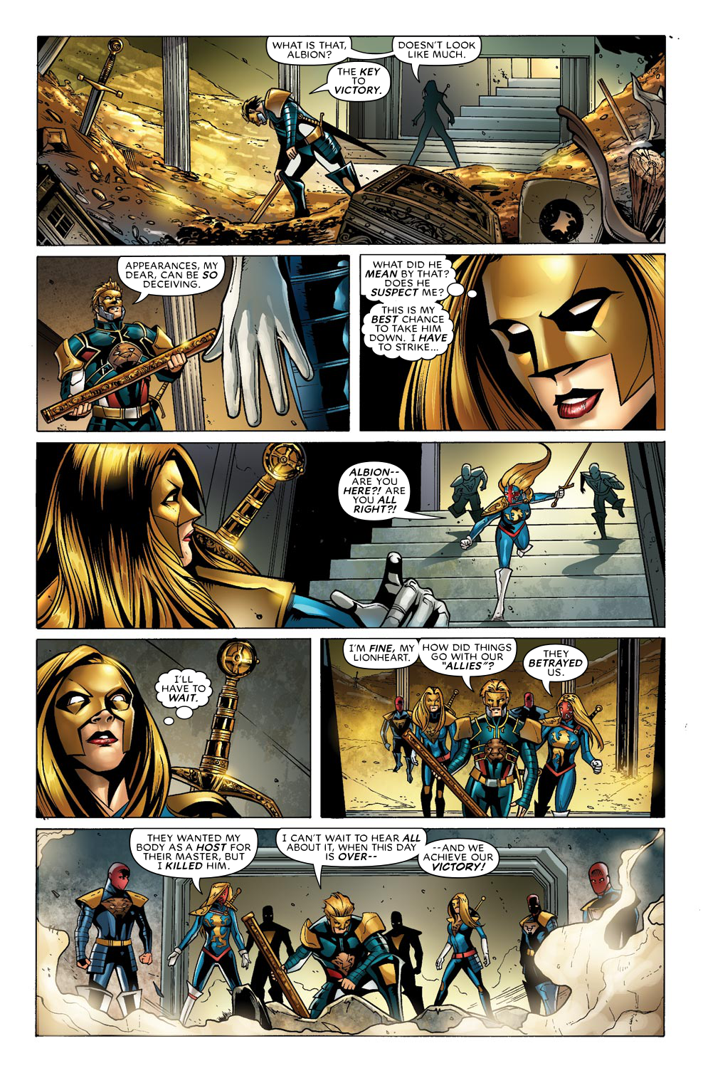 Read online New Excalibur comic -  Issue #20 - 20