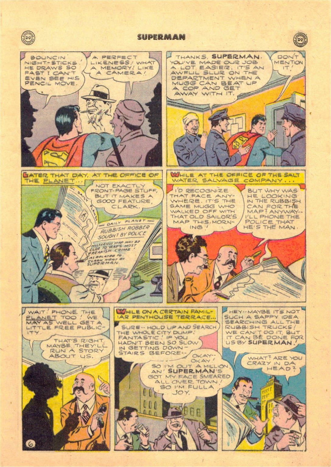 Read online Superman (1939) comic -  Issue #37 - 42