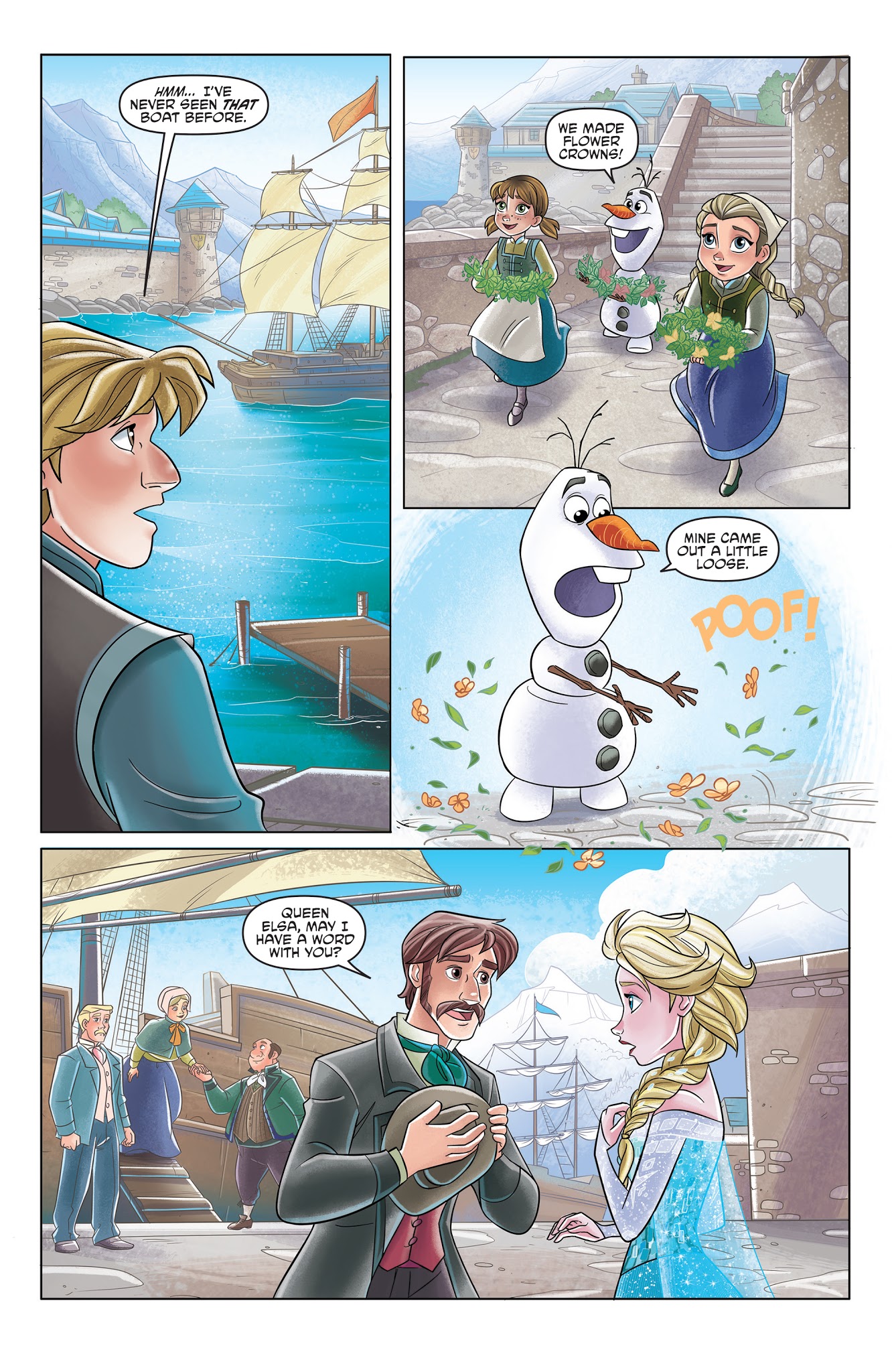 Read online Disney Frozen comic -  Issue #6 - 7