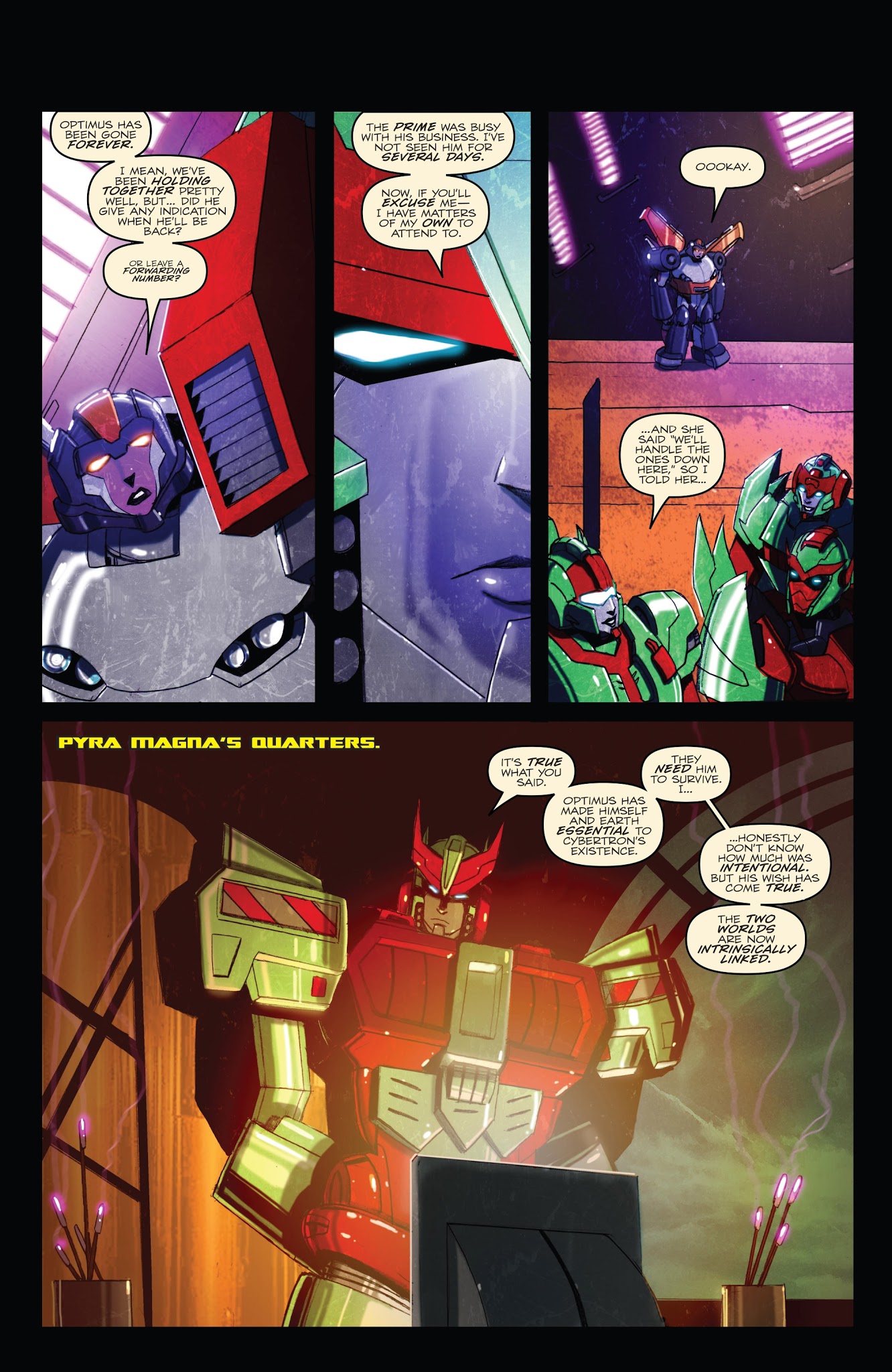 Read online Optimus Prime comic -  Issue #14 - 23