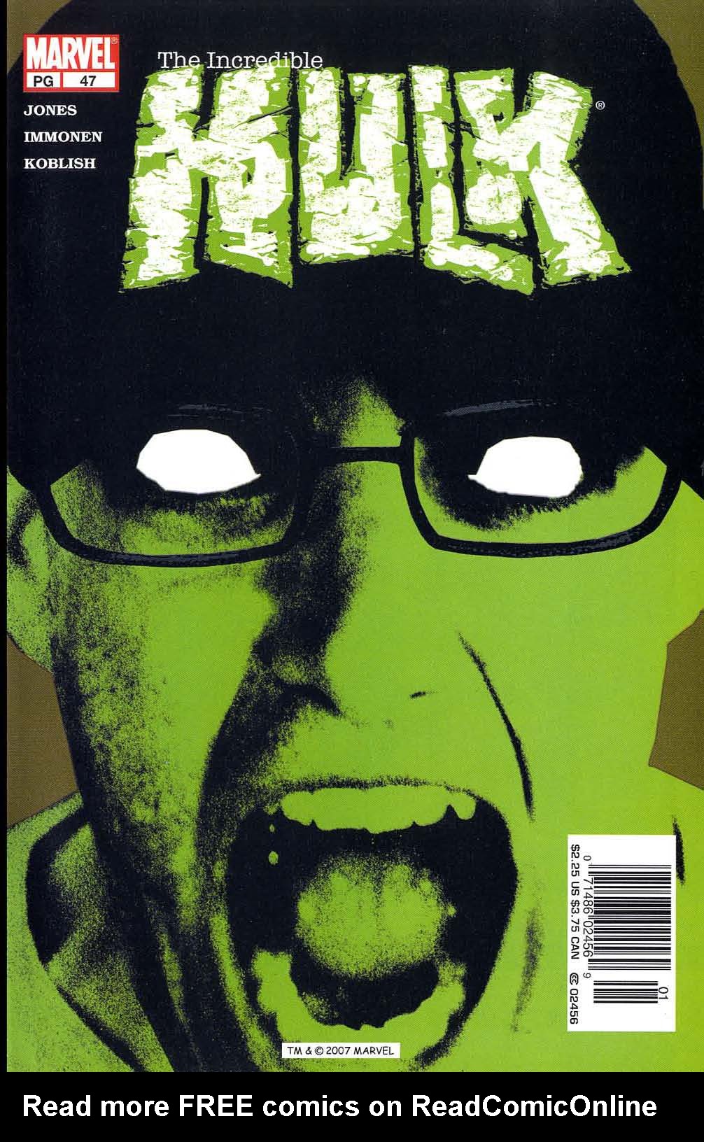 Read online The Incredible Hulk (2000) comic -  Issue #47 - 1