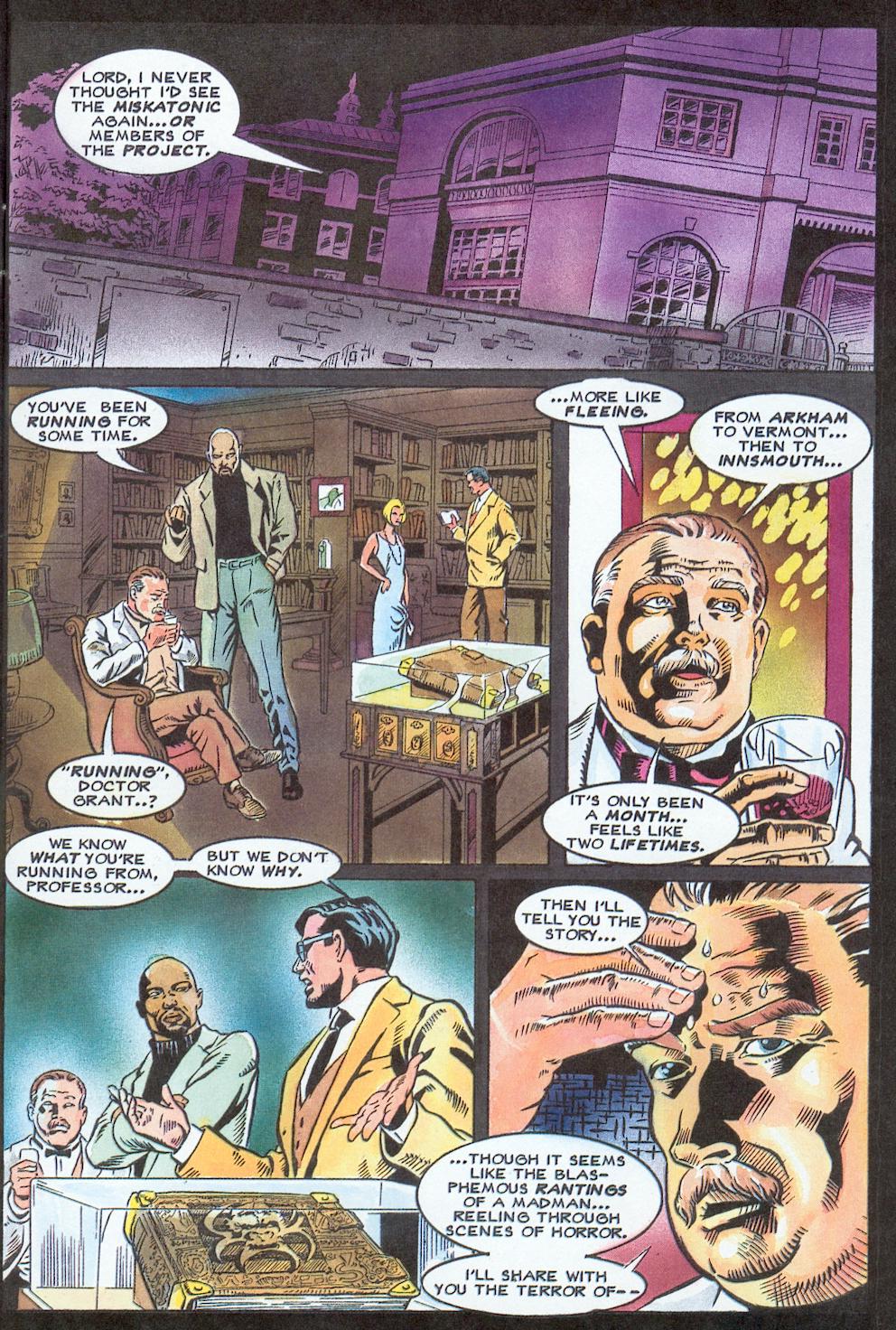 Read online H. P. Lovecraft's Cthulhu comic -  Issue #1 - 8