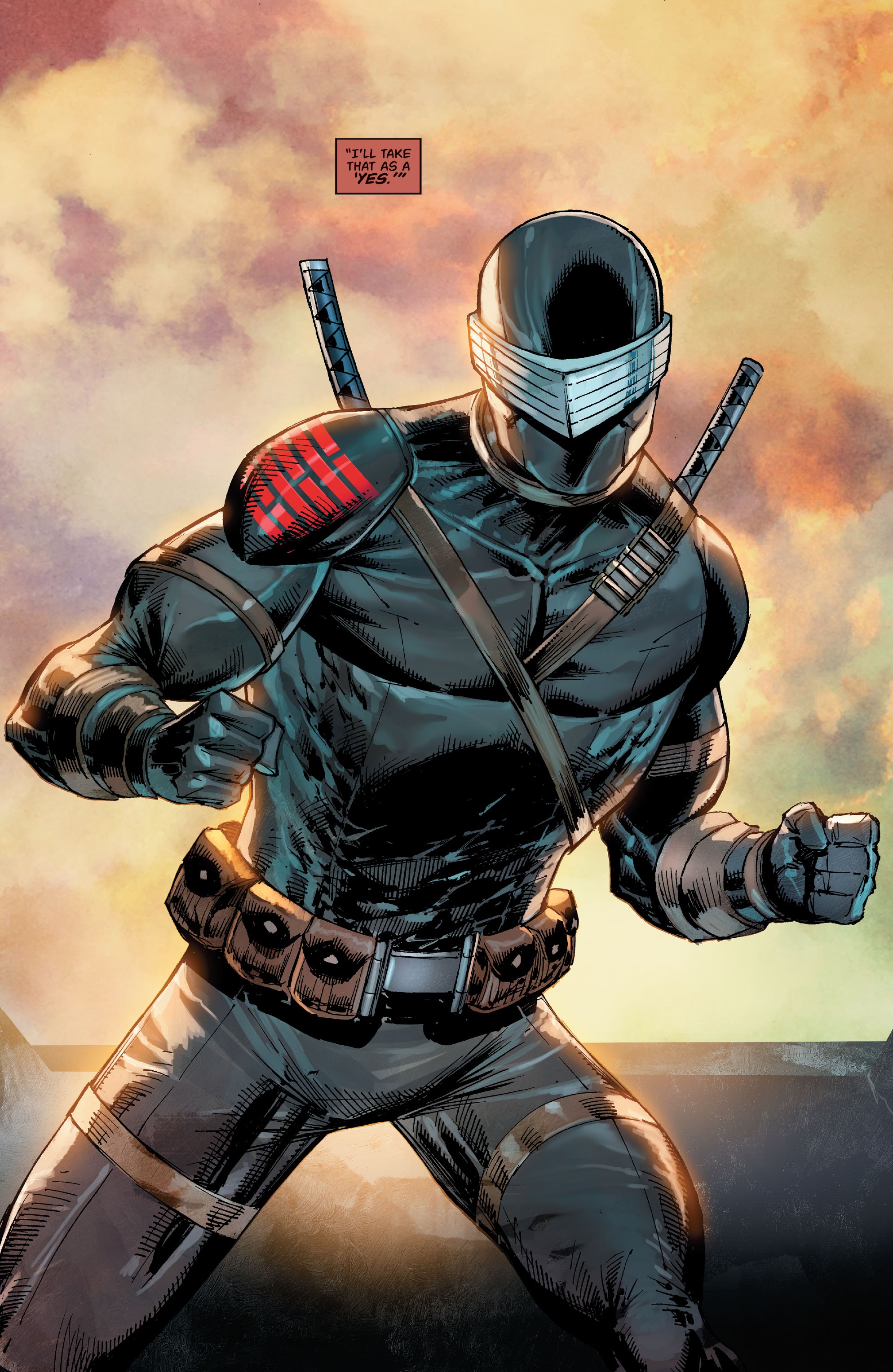 Read online Snake Eyes: Deadgame comic -  Issue #5 - 25
