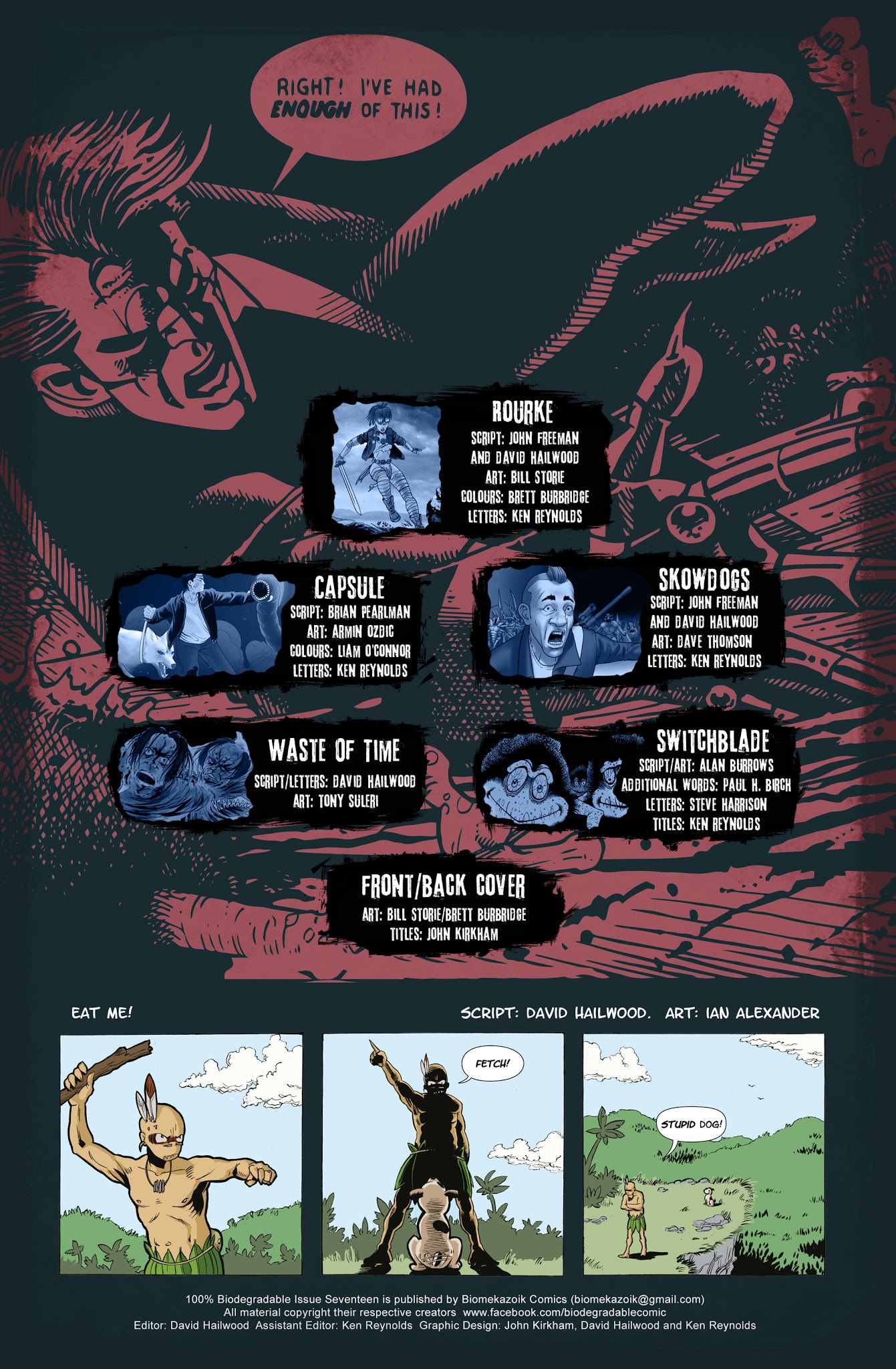 Read online 100% Biodegradable comic -  Issue #17 - 2