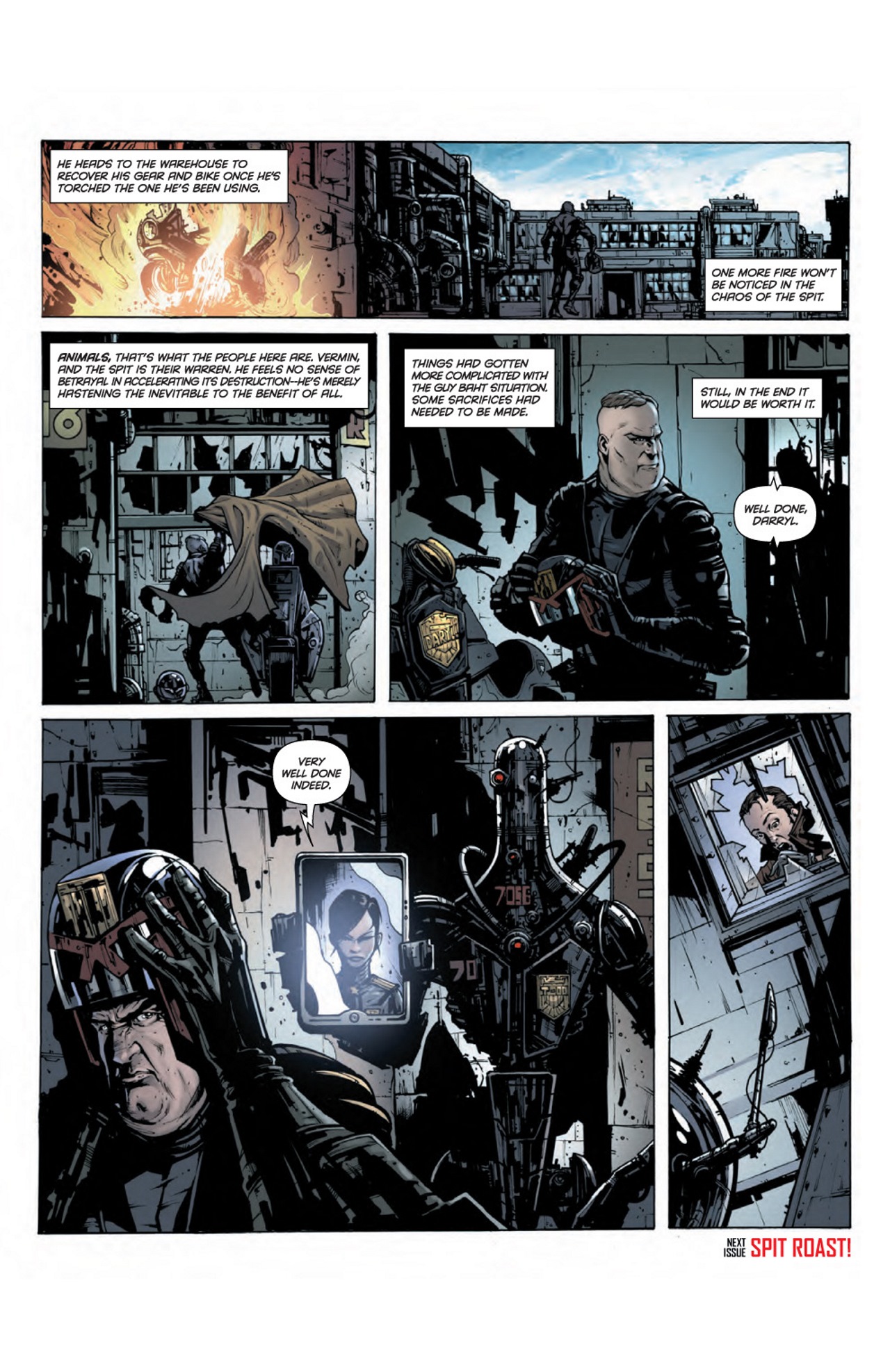 Read online Dredd: Uprise comic -  Issue #1 - 35