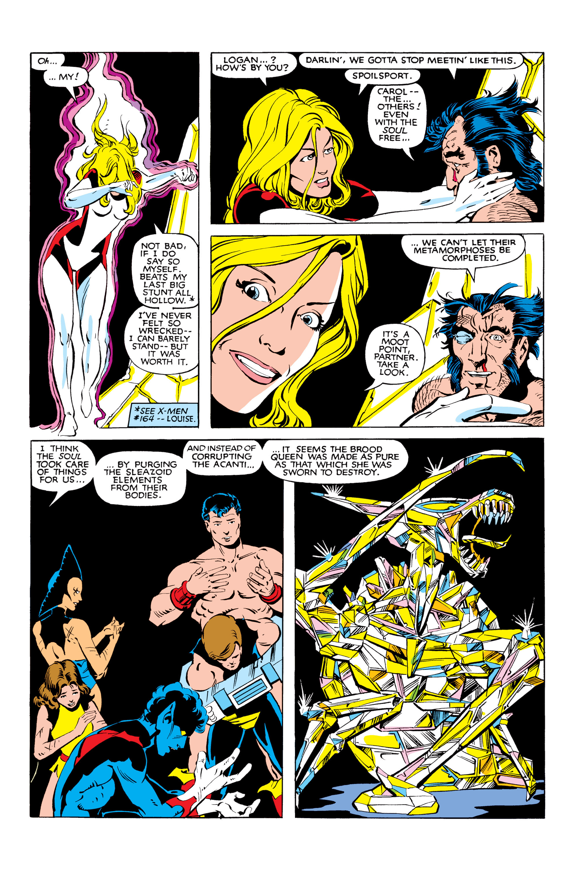 Read online Uncanny X-Men (1963) comic -  Issue #166 - 36