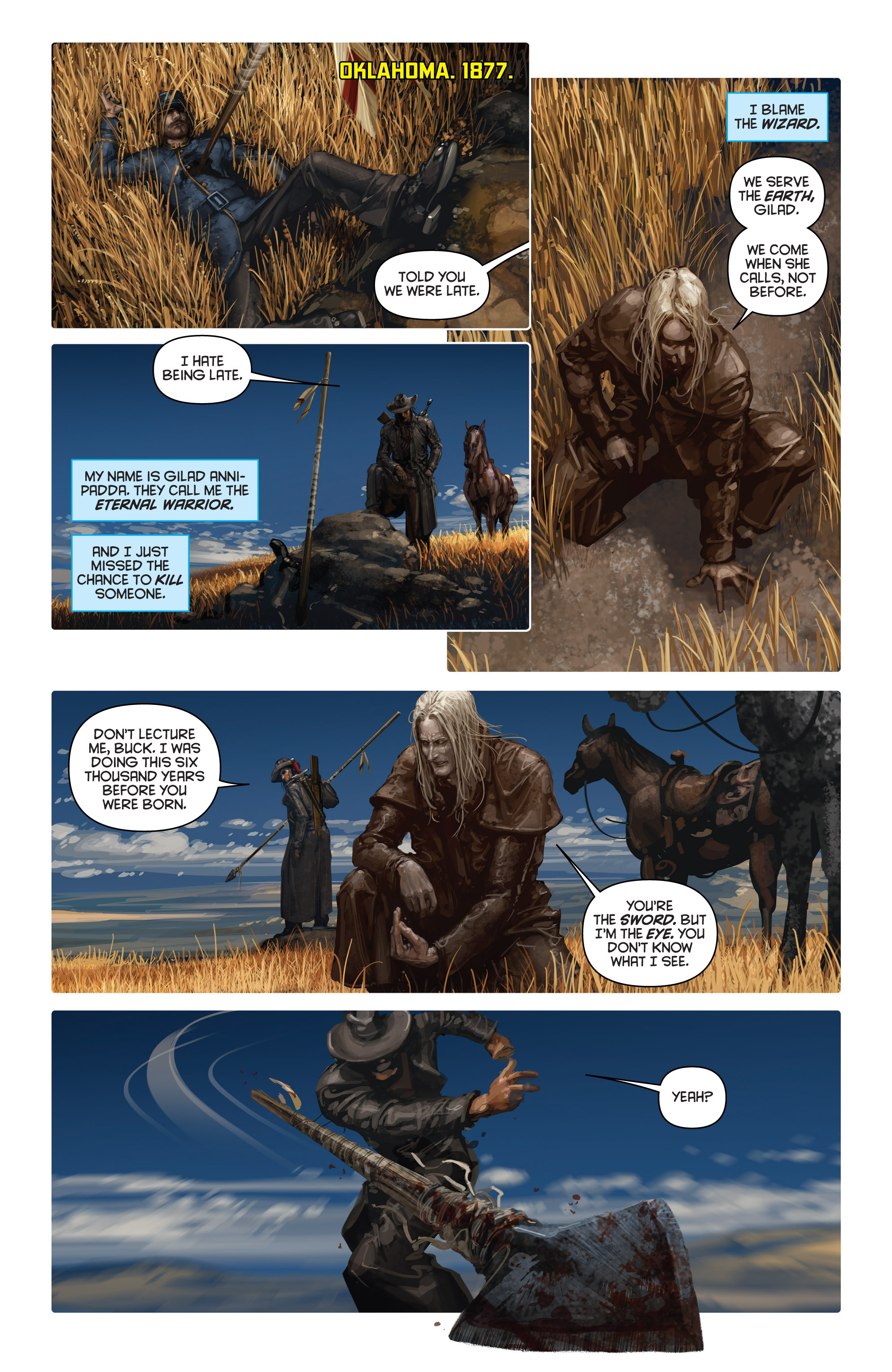 Read online Eternal Warrior comic -  Issue #2 - 3