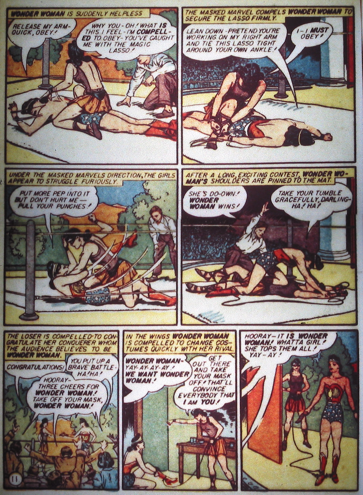 Read online Comic Cavalcade comic -  Issue #2 - 13