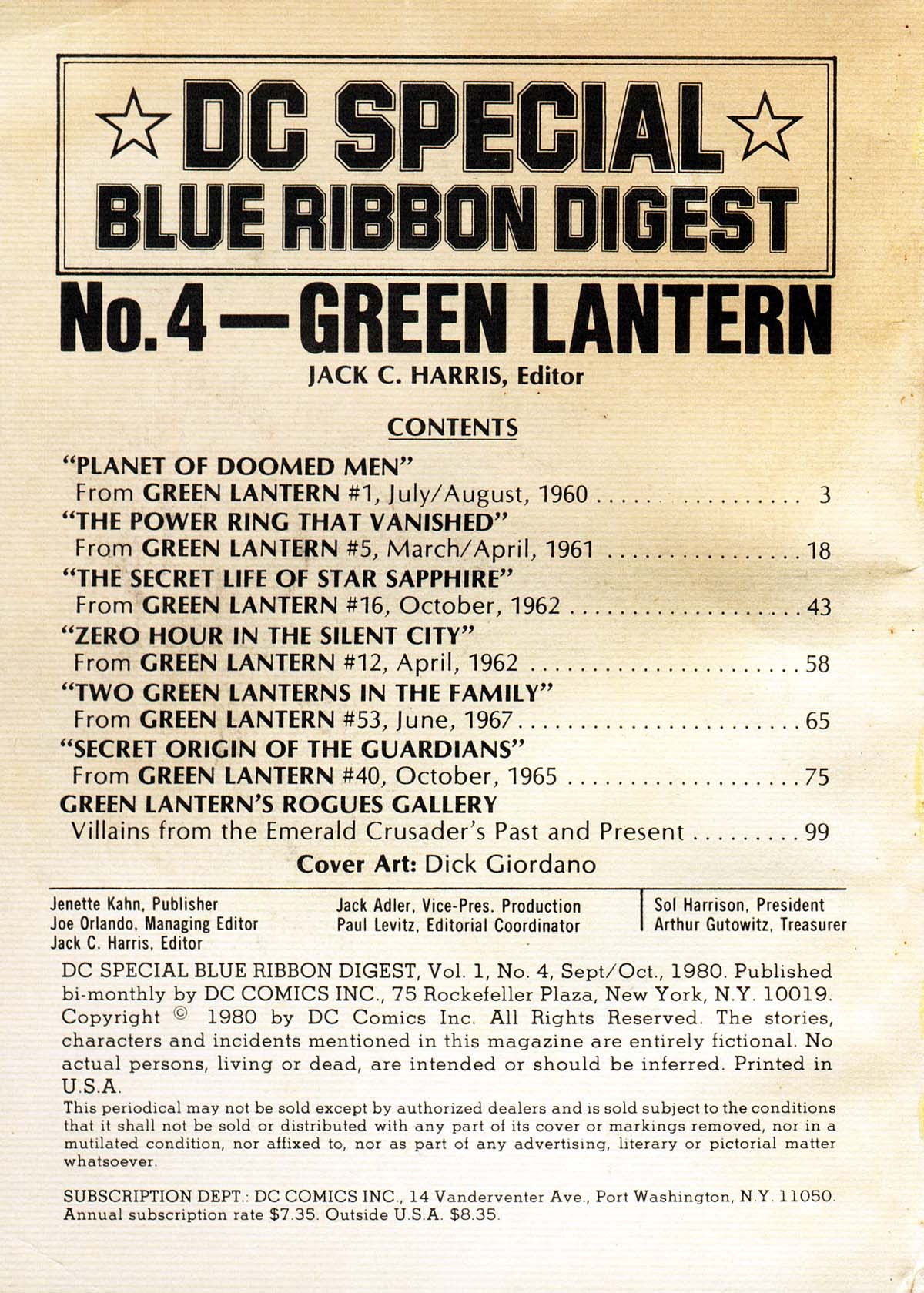 Read online DC Special Blue Ribbon Digest comic -  Issue #4 - 2