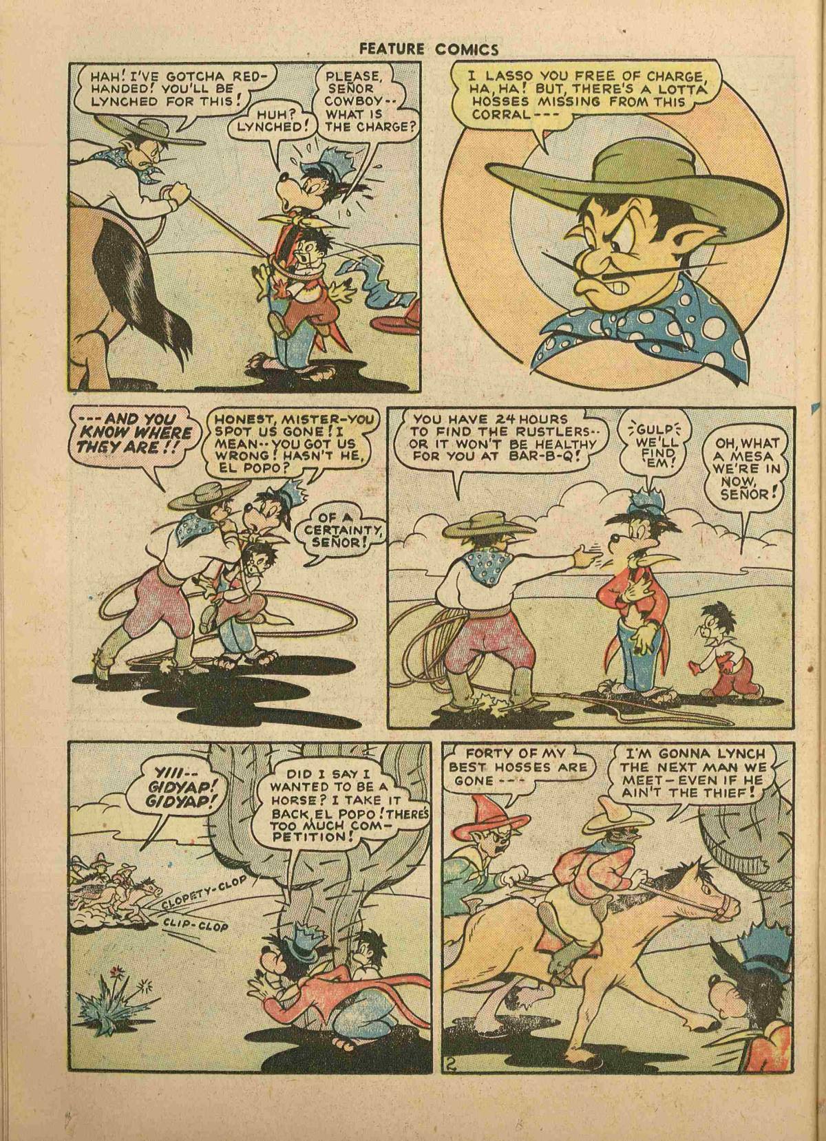 Read online Feature Comics comic -  Issue #129 - 34