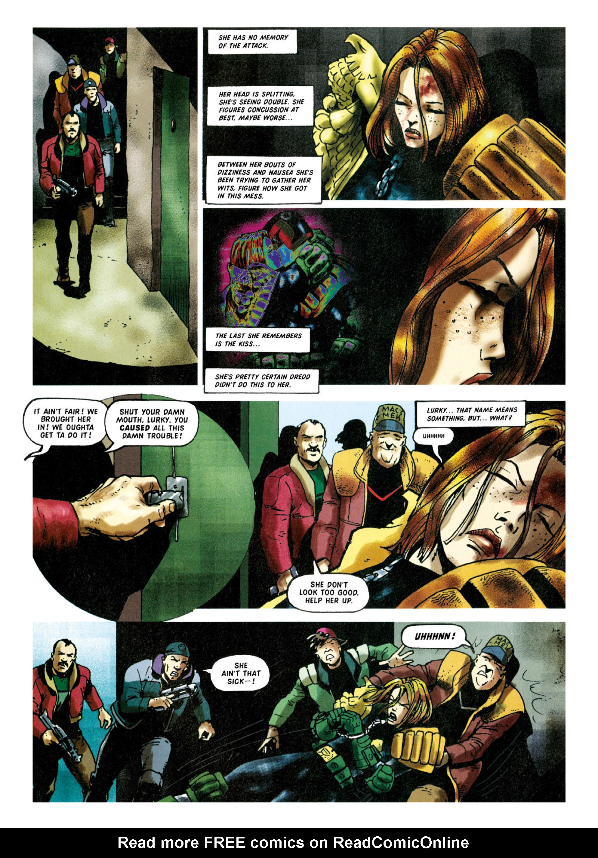 Read online Judge Dredd: The Complete Case Files comic -  Issue # TPB 28 - 167