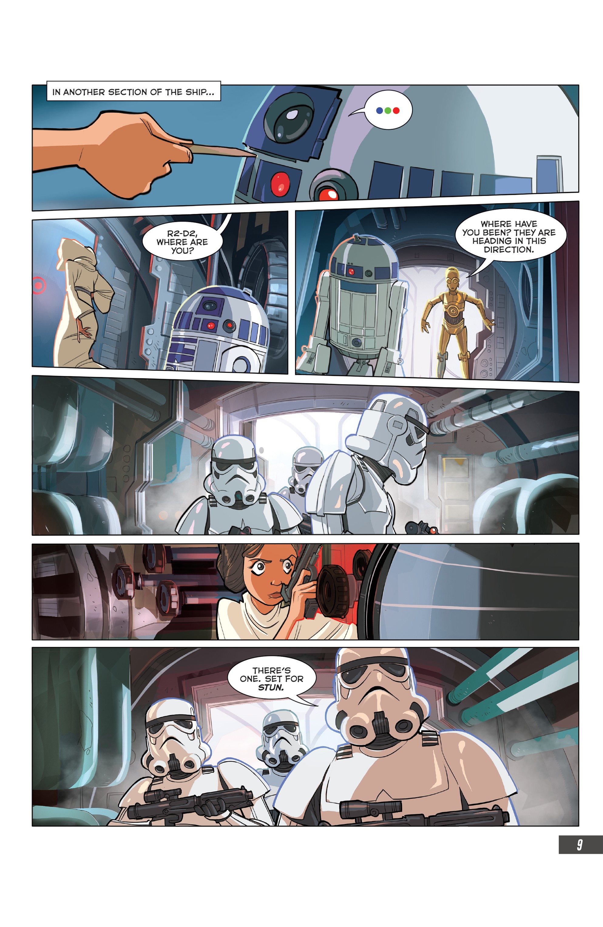Read online Star Wars Adventures: Flight of the Falcon comic -  Issue # Full - 33