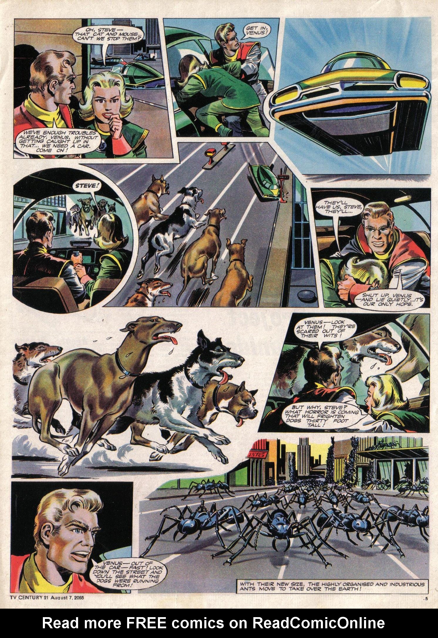 Read online TV Century 21 (TV 21) comic -  Issue #29 - 6