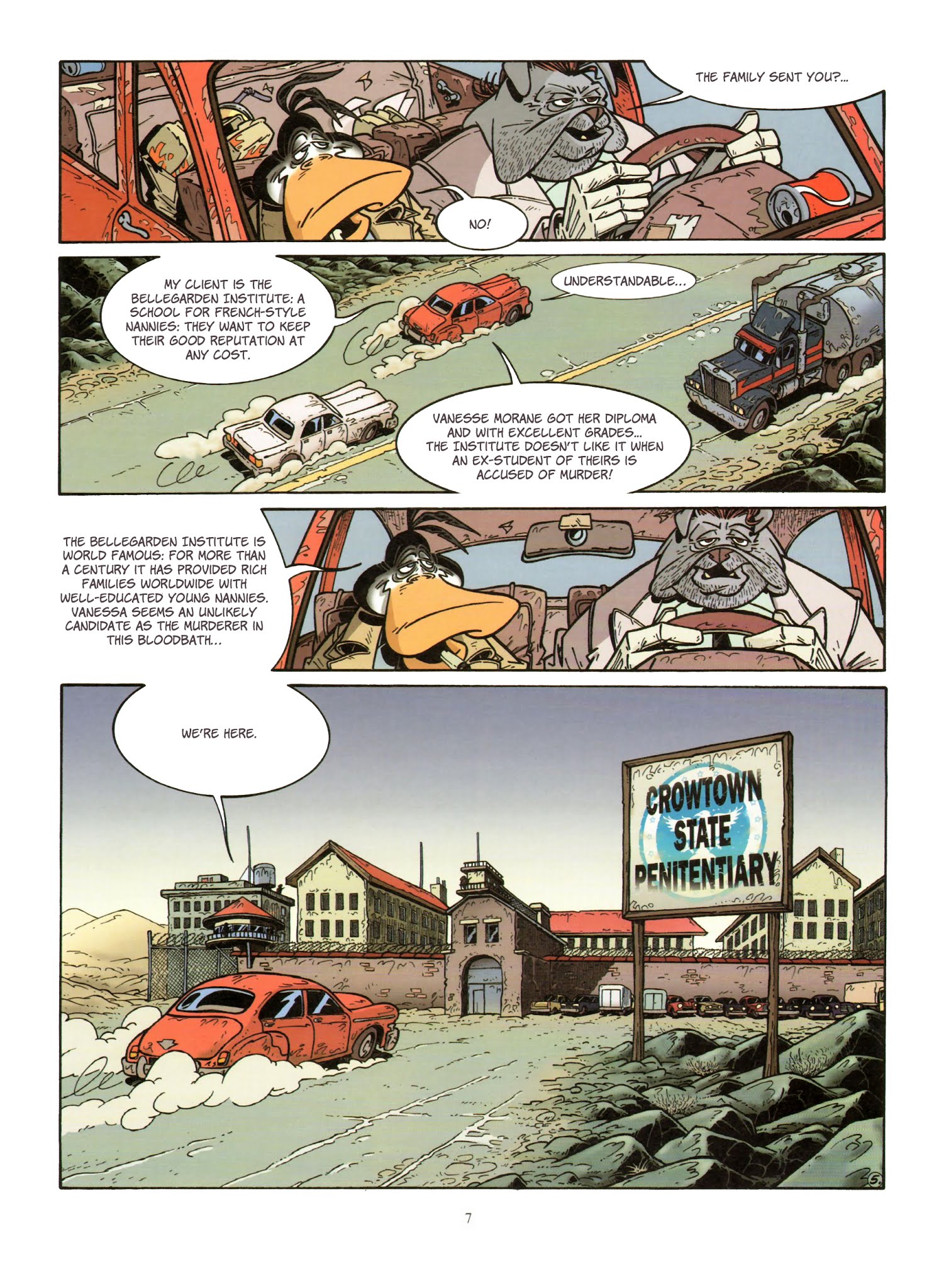 Read online Une enquête de l'inspecteur Canardo comic -  Issue #12 - 8