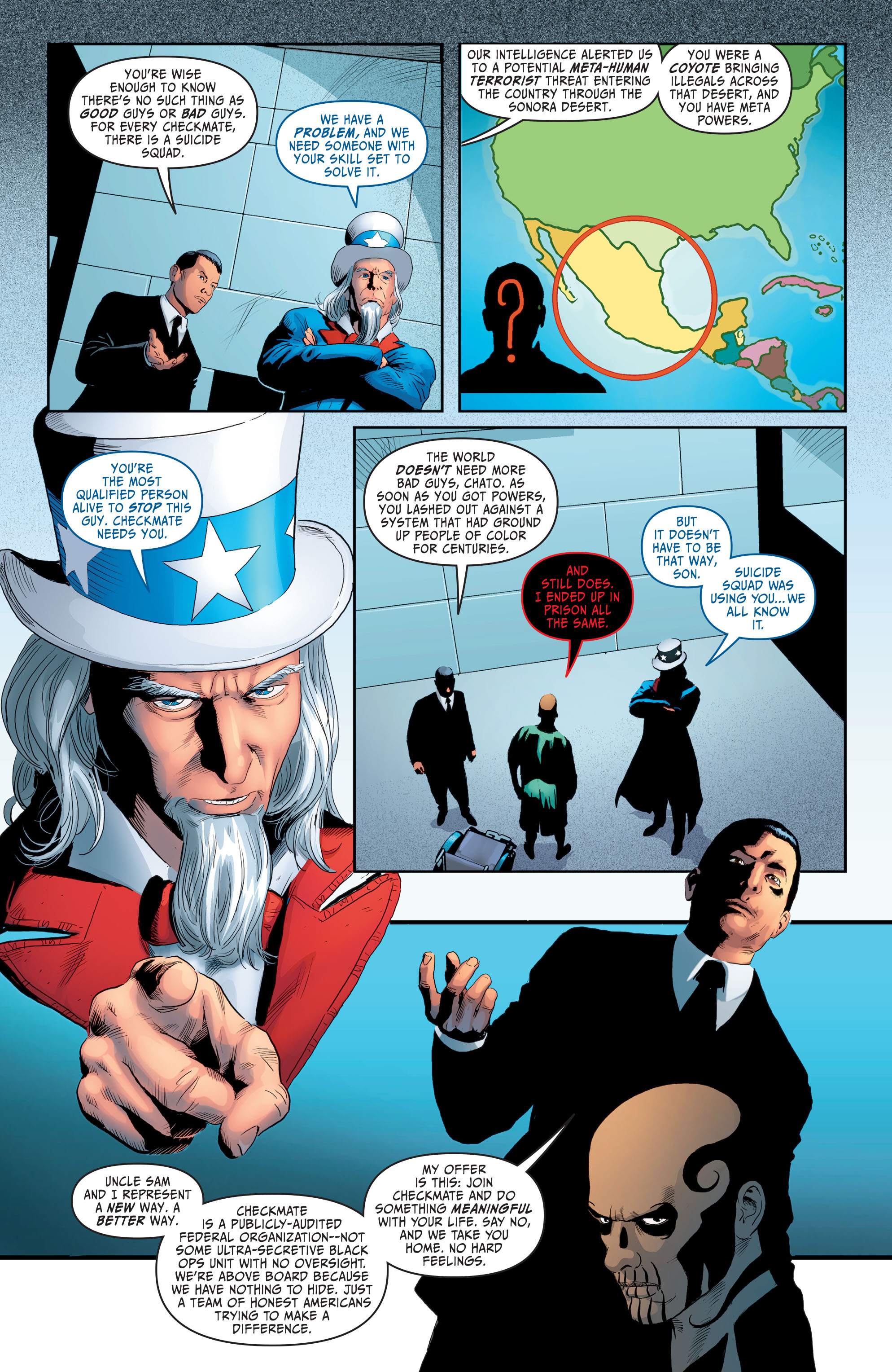 Read online Suicide Squad Most Wanted: El Diablo and Boomerang comic -  Issue #1 - 16