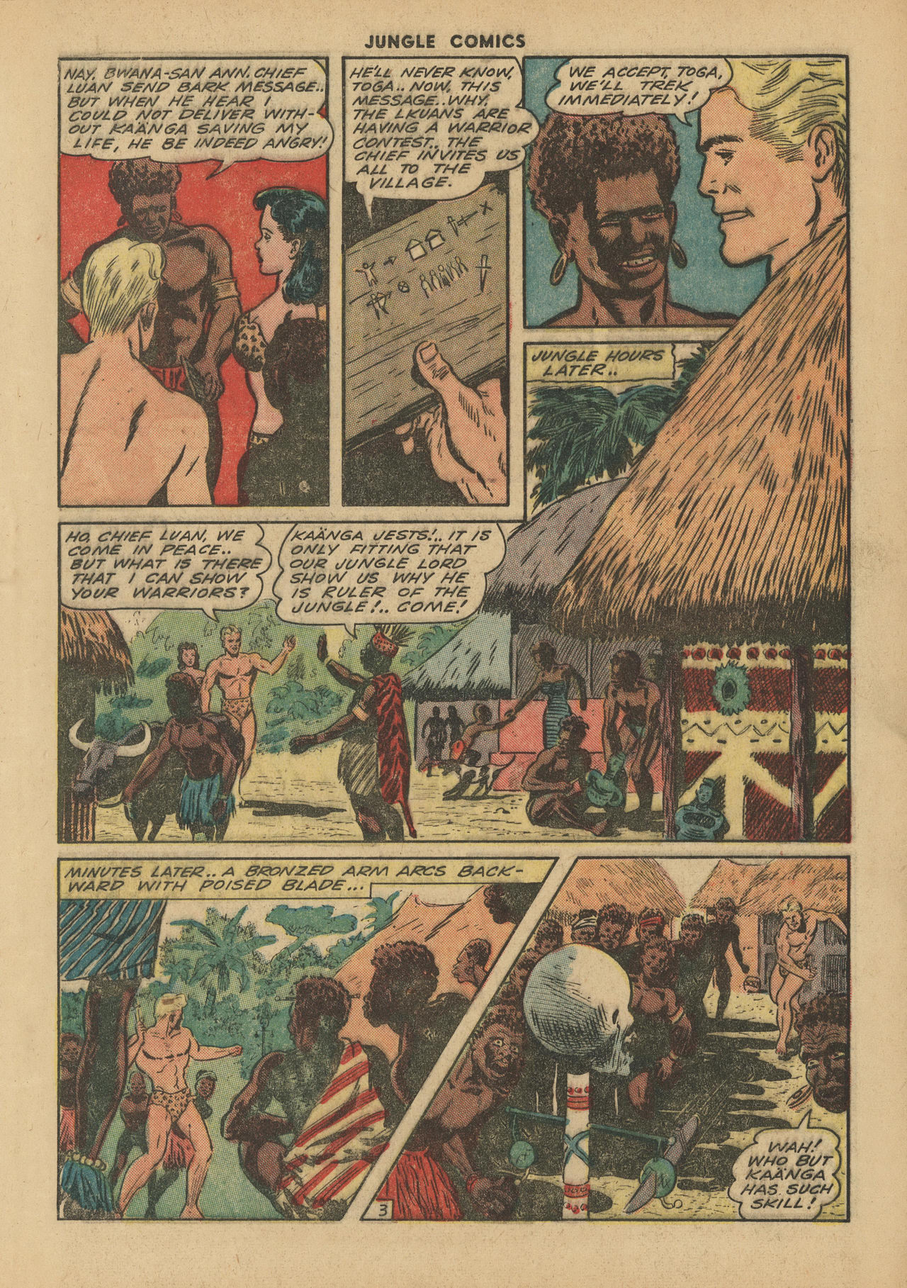 Read online Jungle Comics comic -  Issue #54 - 5