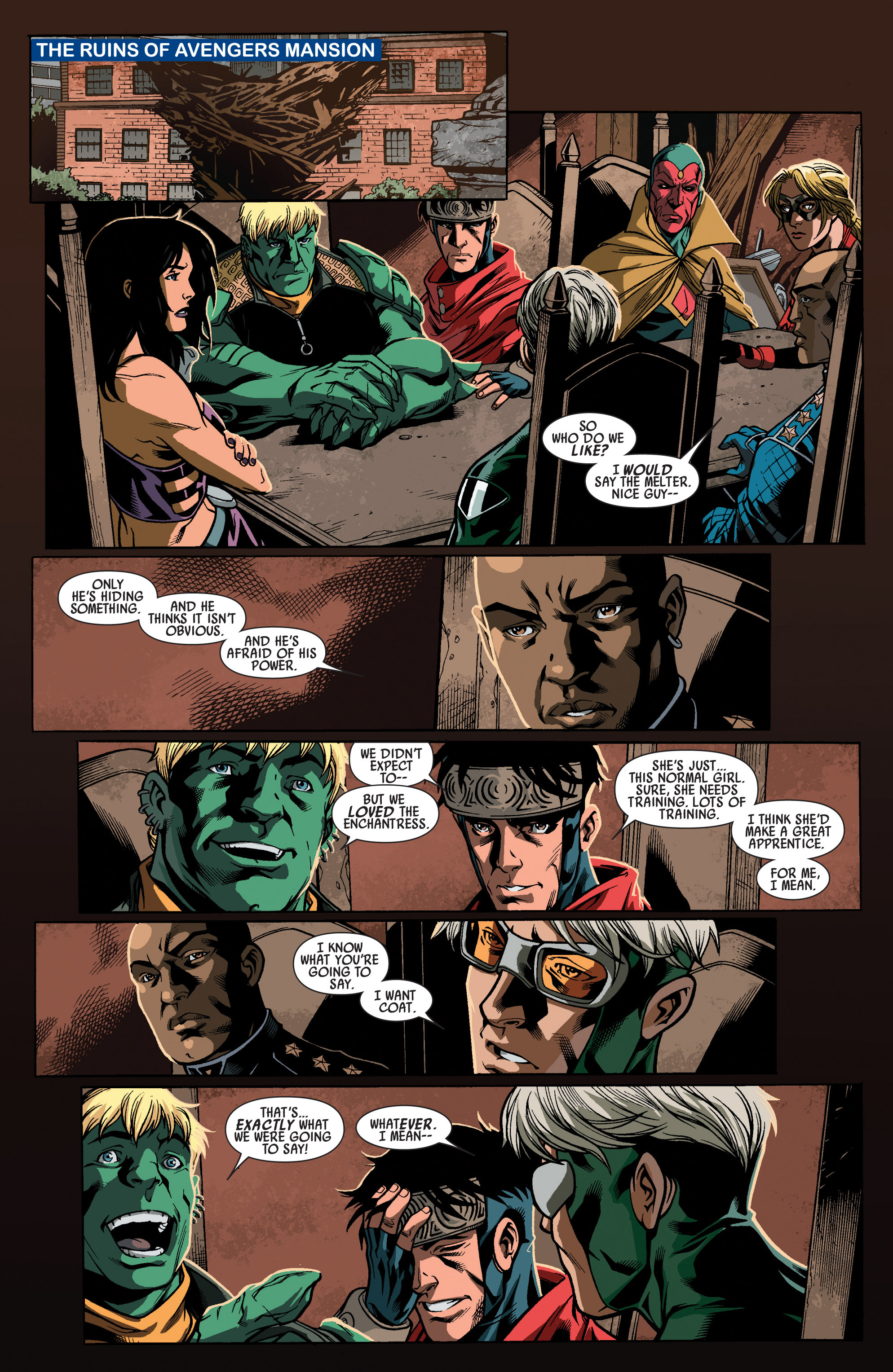 Read online Dark Reign: Young Avengers comic -  Issue #3 - 13