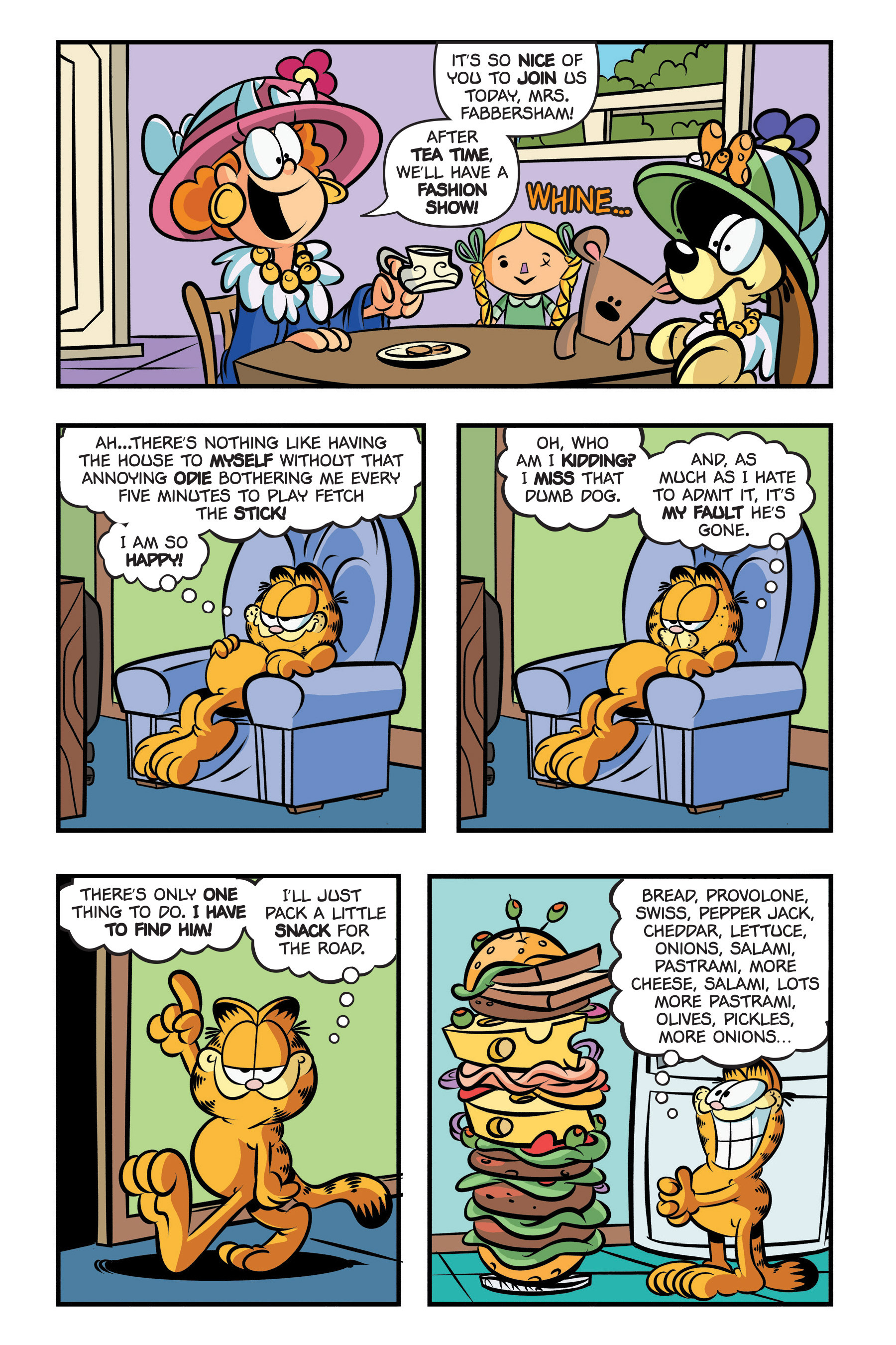 Read online Garfield’s Big Fat Hairy Adventure comic -  Issue #1 - 35