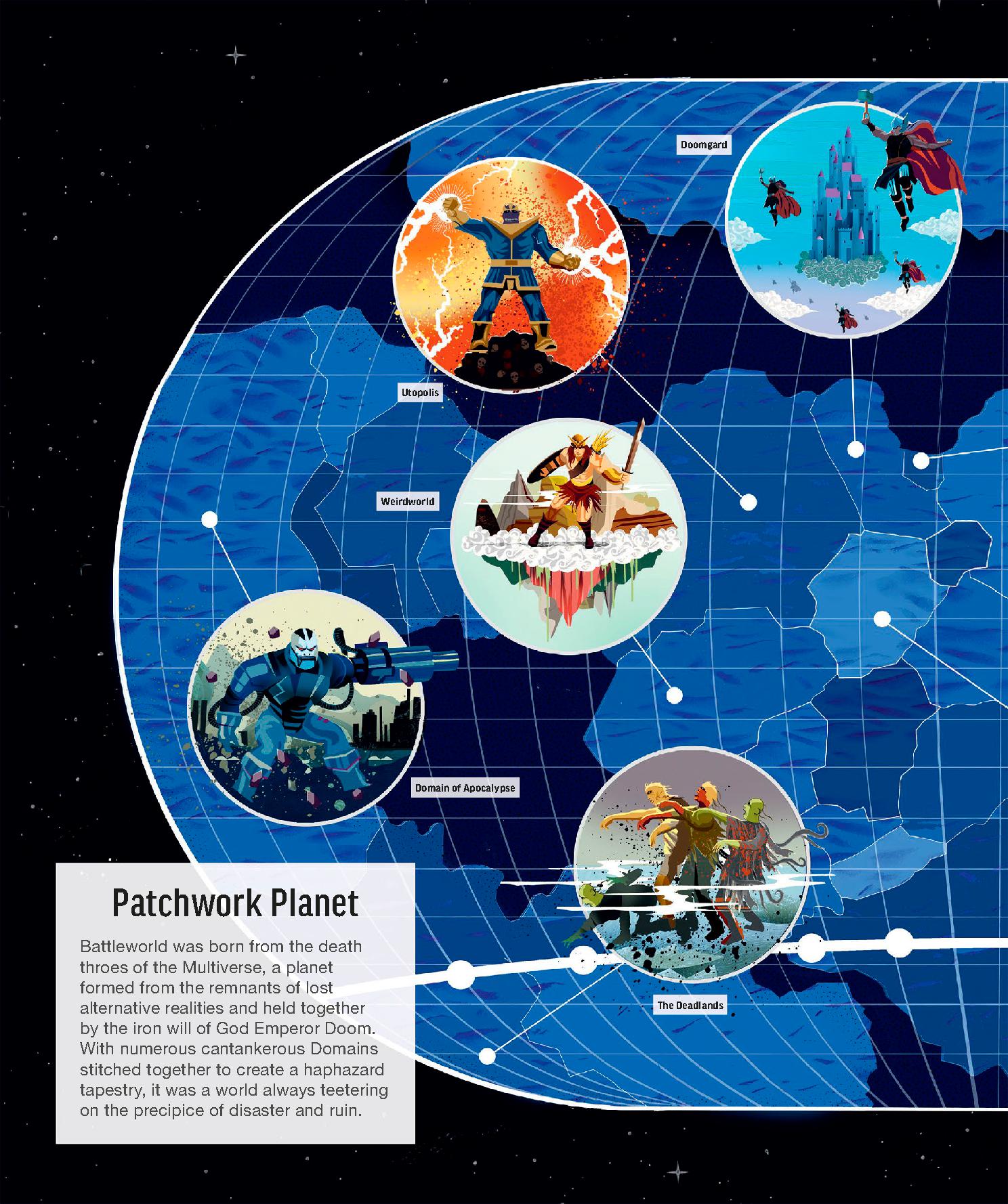 Read online Marvel Universe Map By Map: James Hill comic -  Issue # TPB (Part 3) - 27