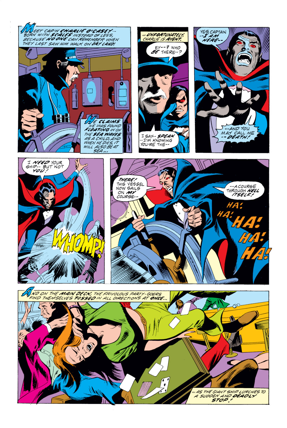 Read online Tomb of Dracula (1972) comic -  Issue #10 - 11