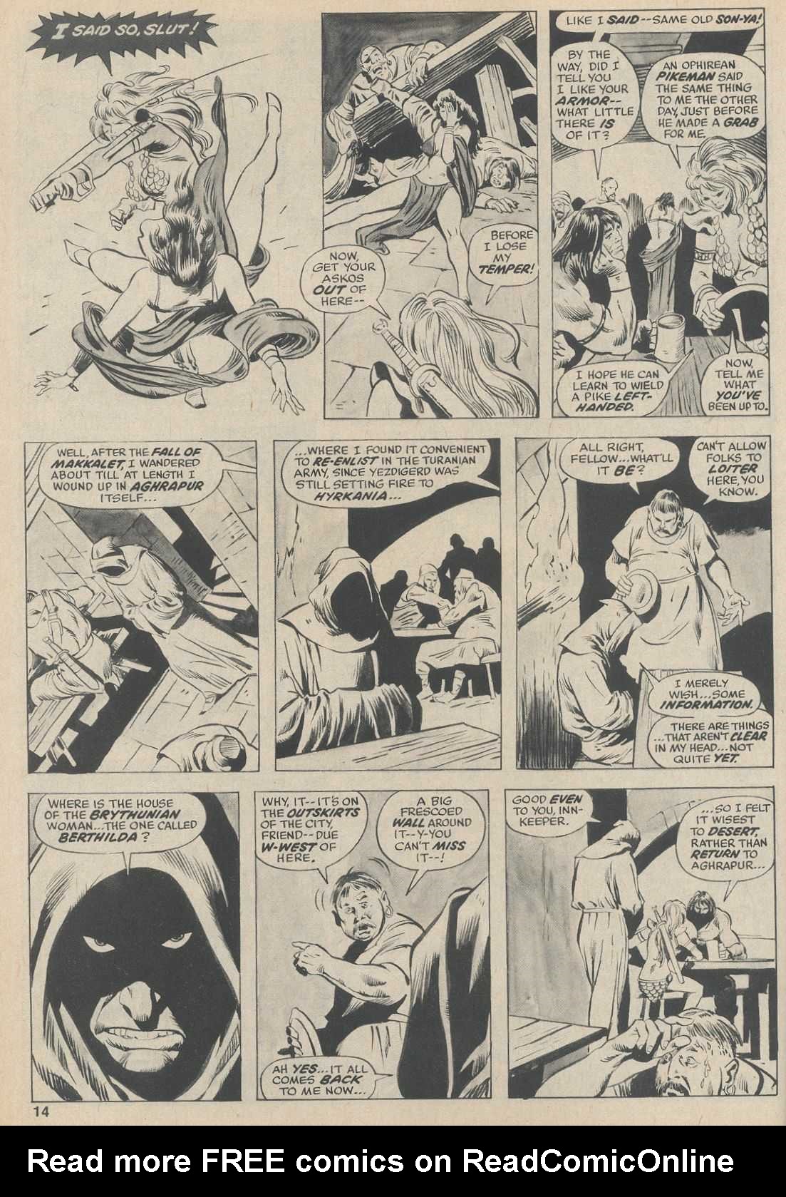 Read online The Savage Sword Of Conan comic -  Issue #1 - 14