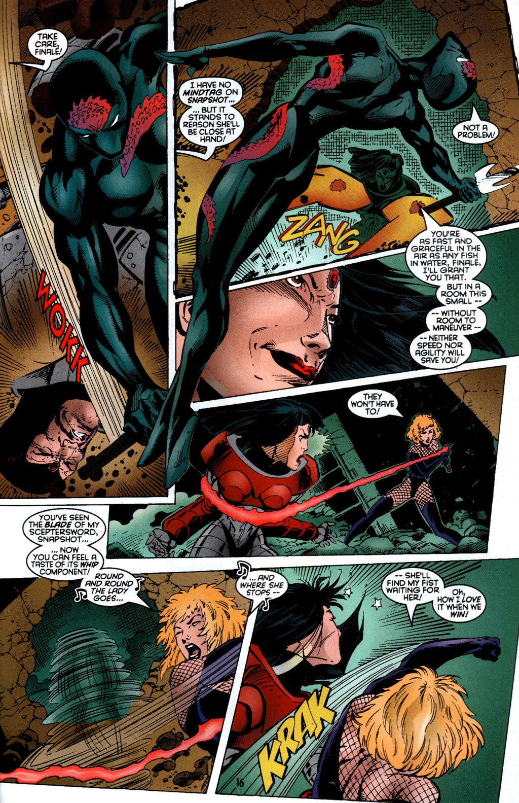 Read online Sovereign Seven comic -  Issue #23 - 17