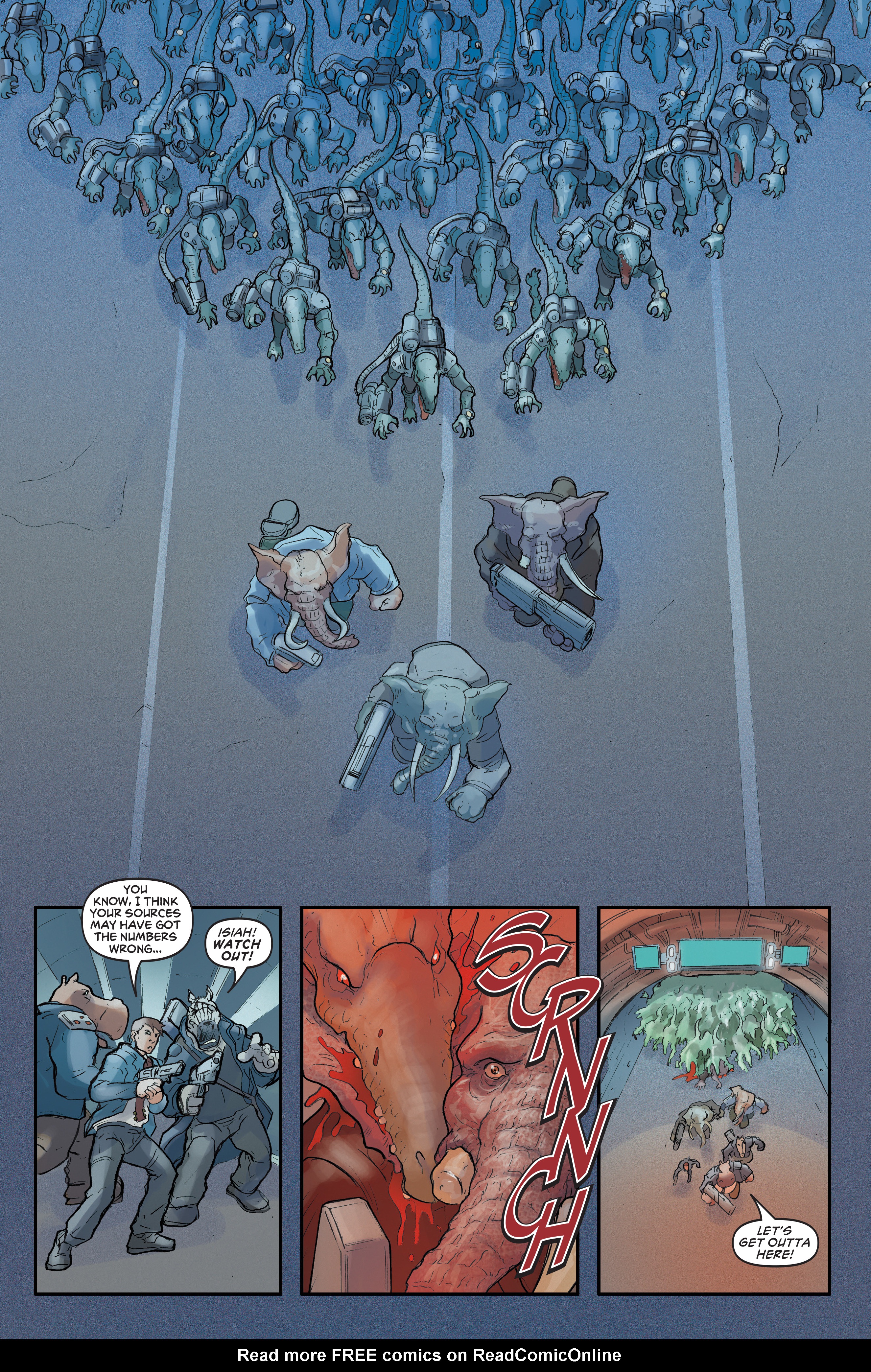 Read online Elephantmen comic -  Issue #65 - 17